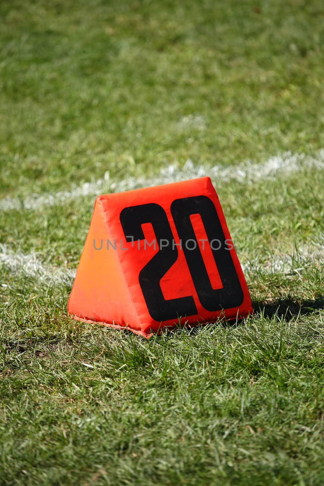 Football Field Yard Marker by Ffooter