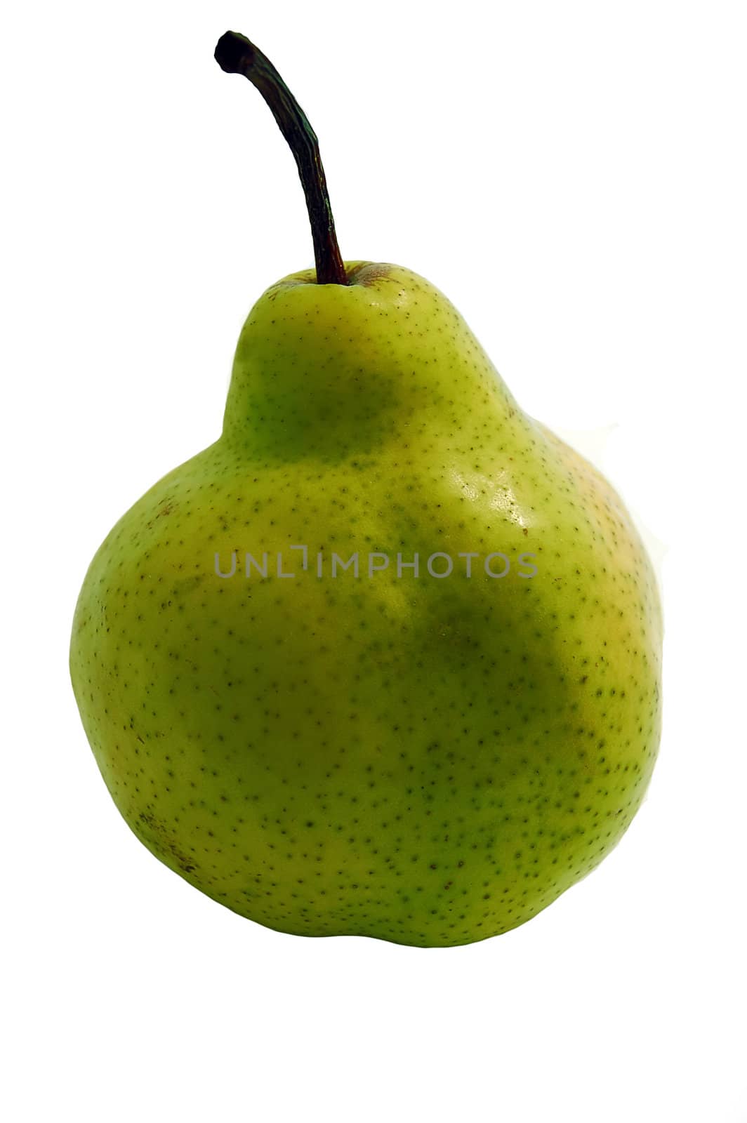 green pear full of freshness and aroma