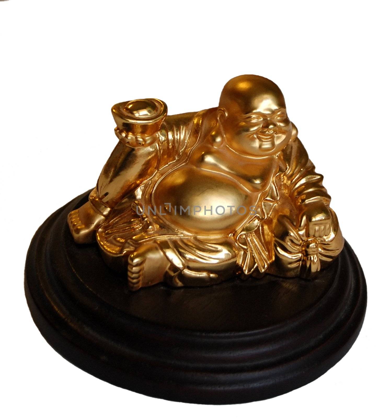gold buddha by mettus