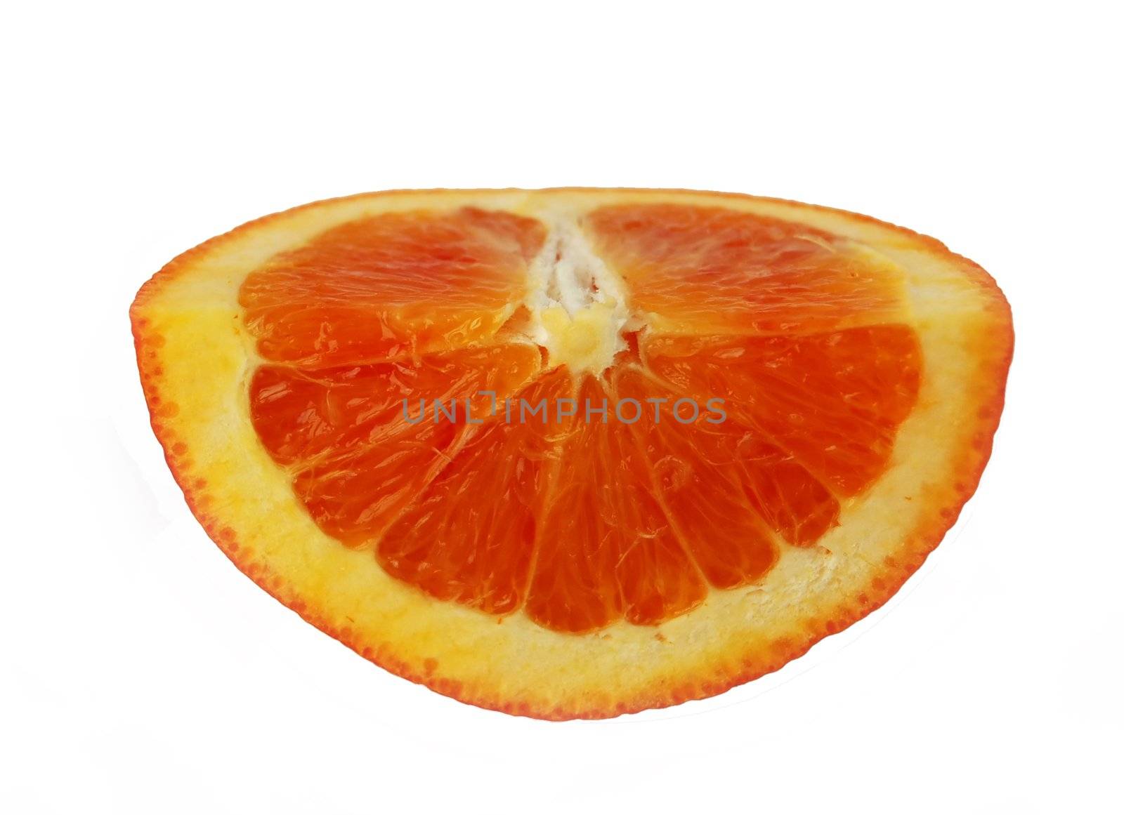quarter of orange by mettus