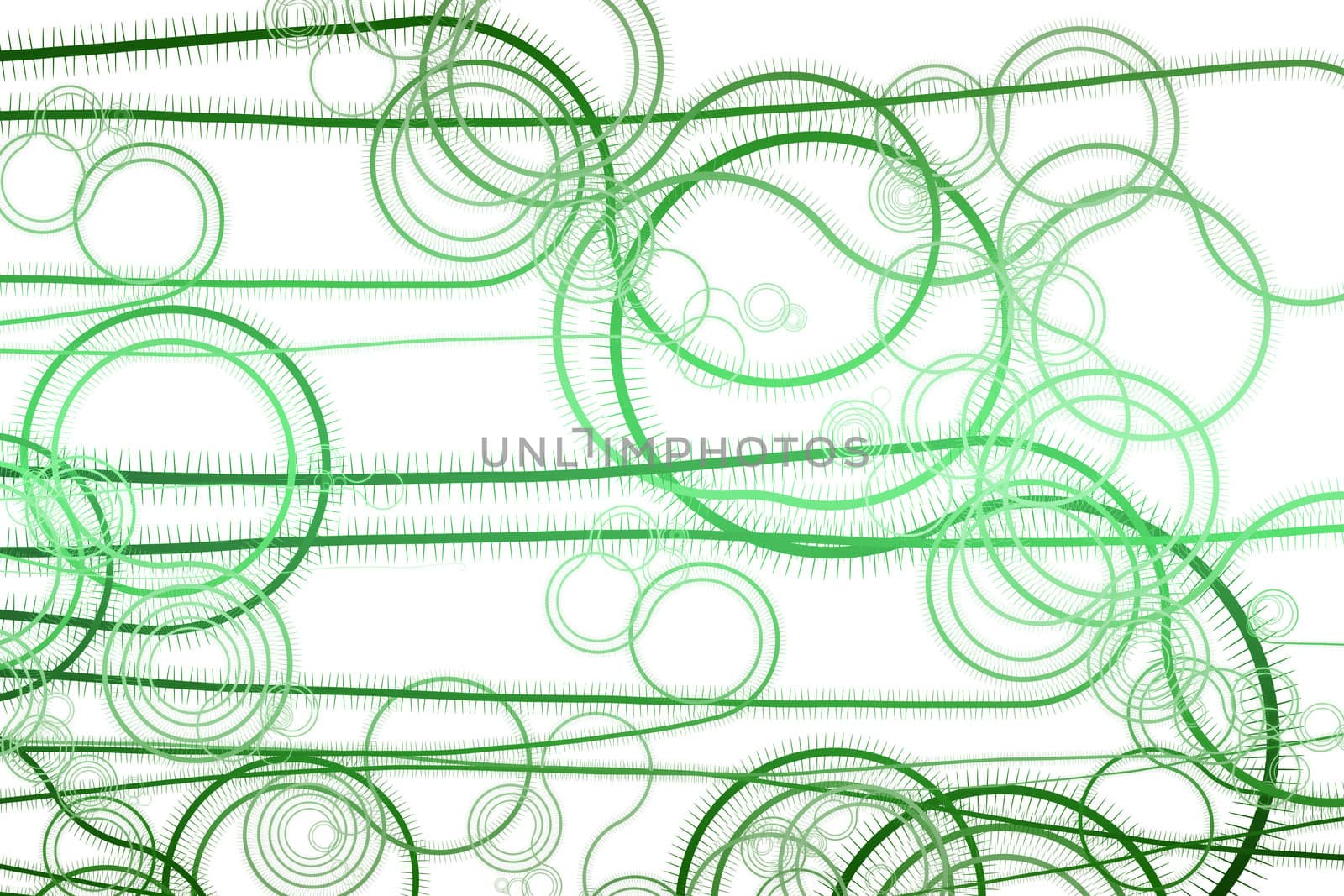 A Curve Vegetation Winding Vines Abstract Background