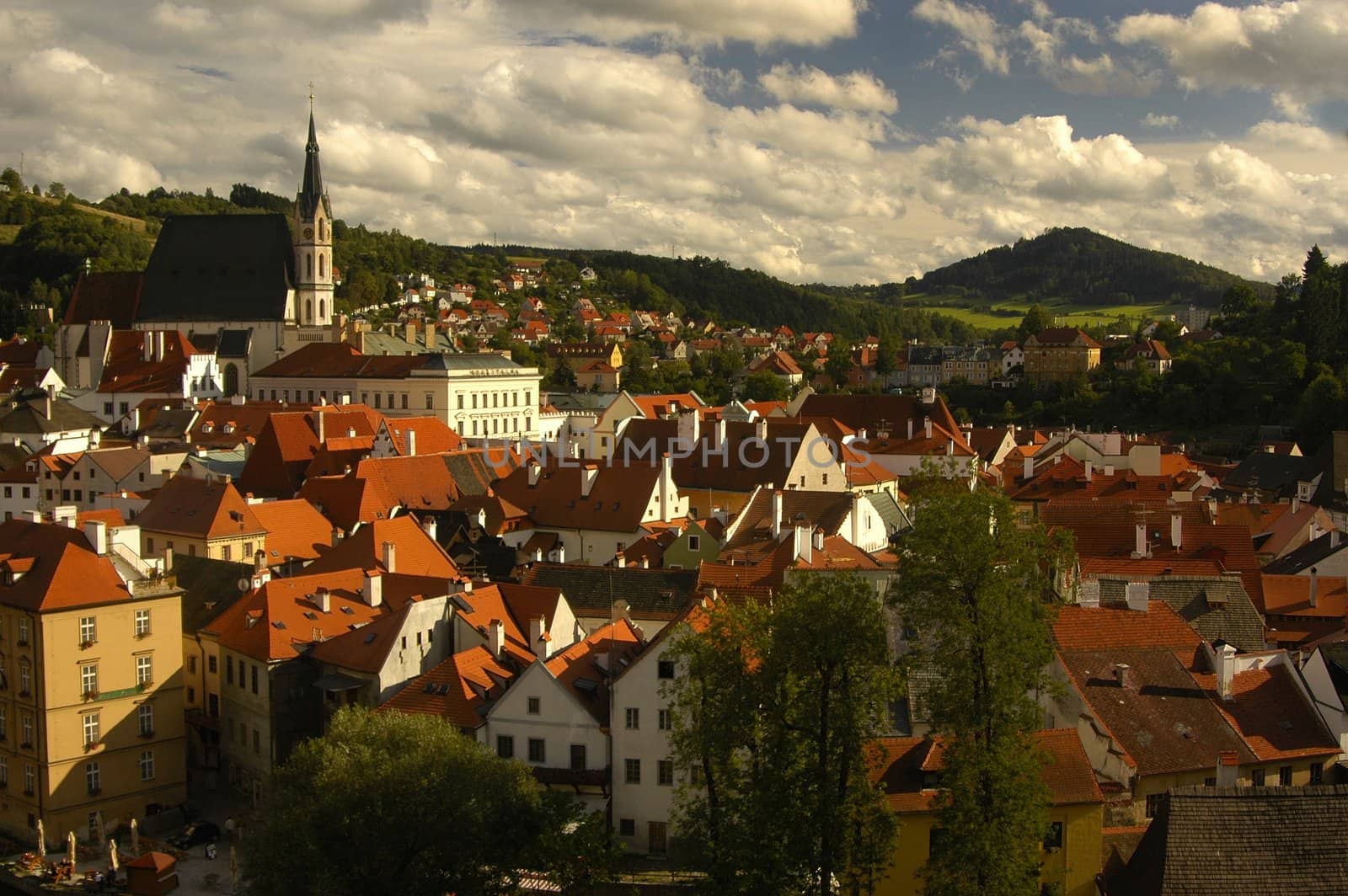 Czech Krumlov architecture