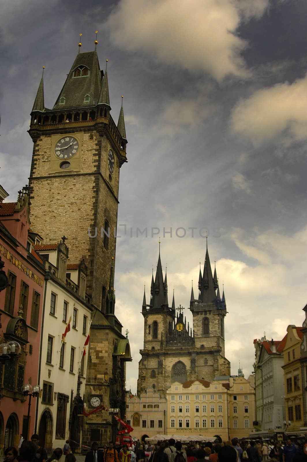 Old Town Square in Prague, Czech