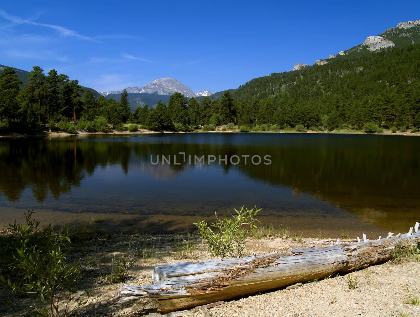 Copeland Lake - the Wild Basin Area, Rocky Mountain National Park,