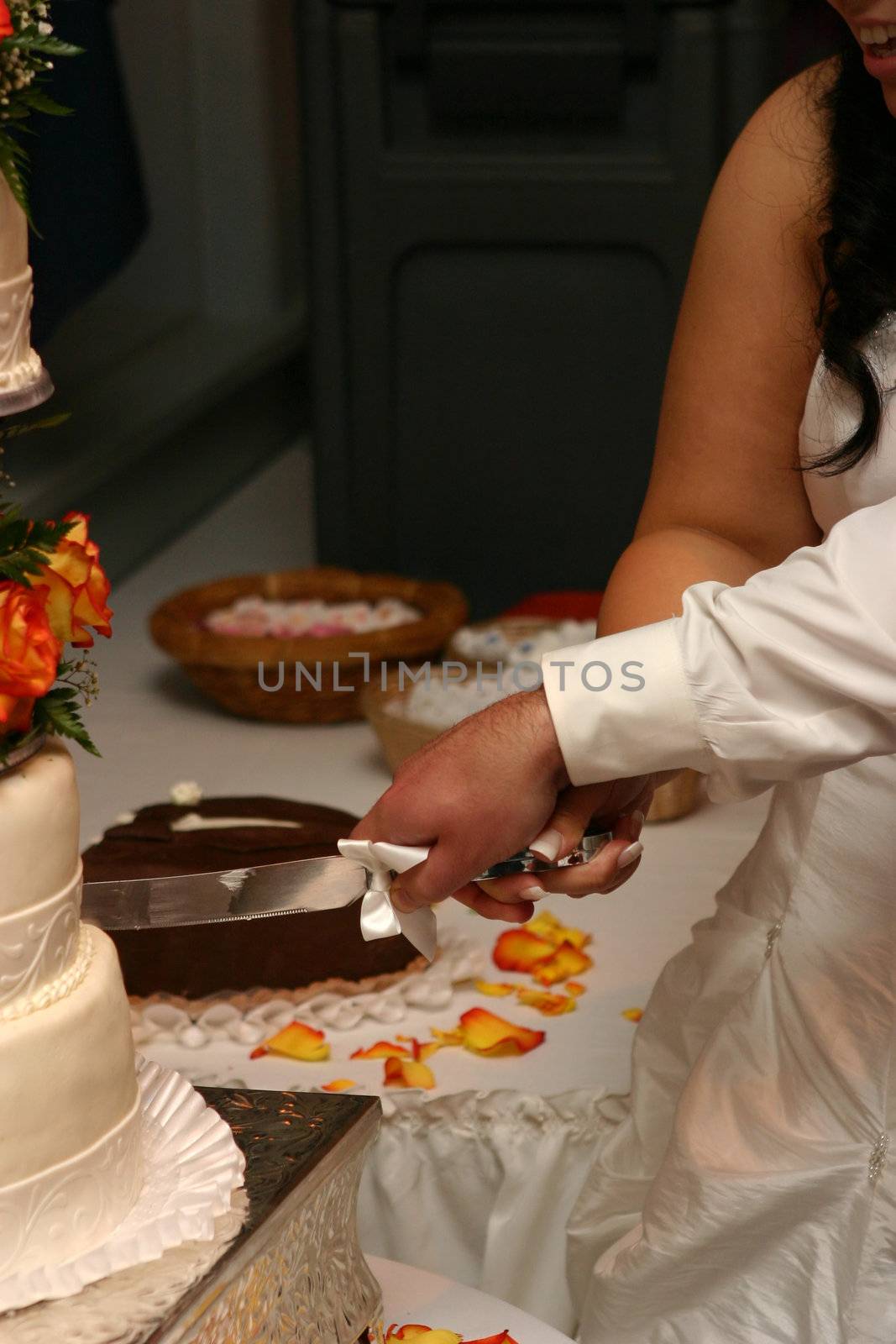 cutting the cake by fullvision