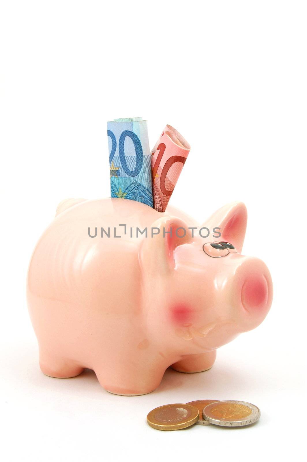 save money in yout piggy bank and spend it for real estate