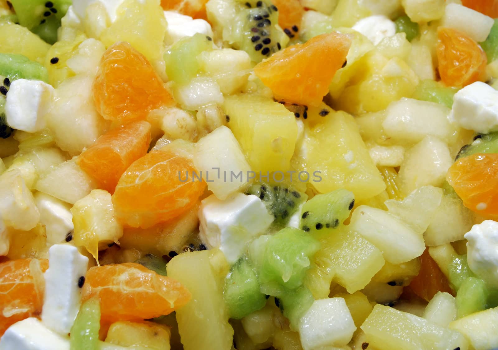 Fruit Salad (Orange, Apple, Pea