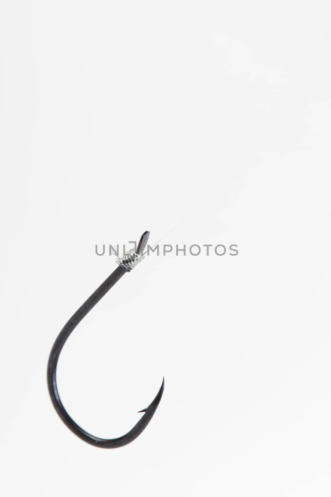 Fishing hooks with clipping paths 