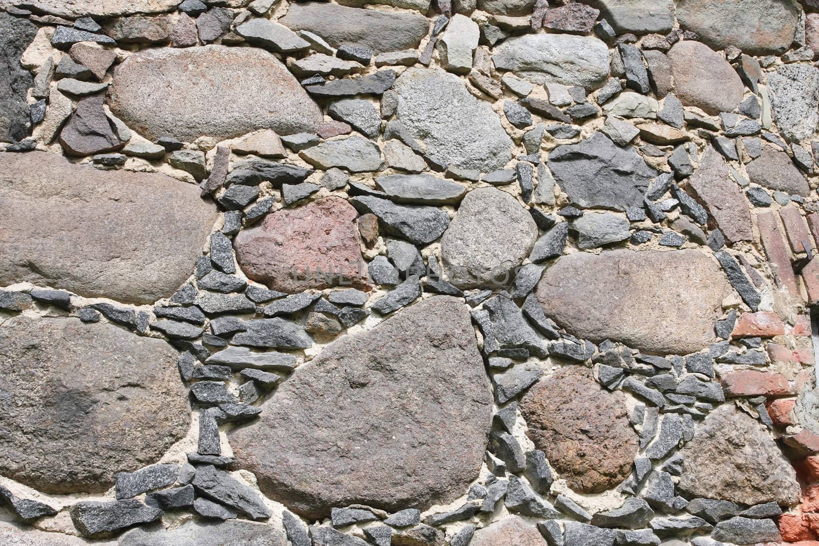 Old Stone wall ready for use as a background