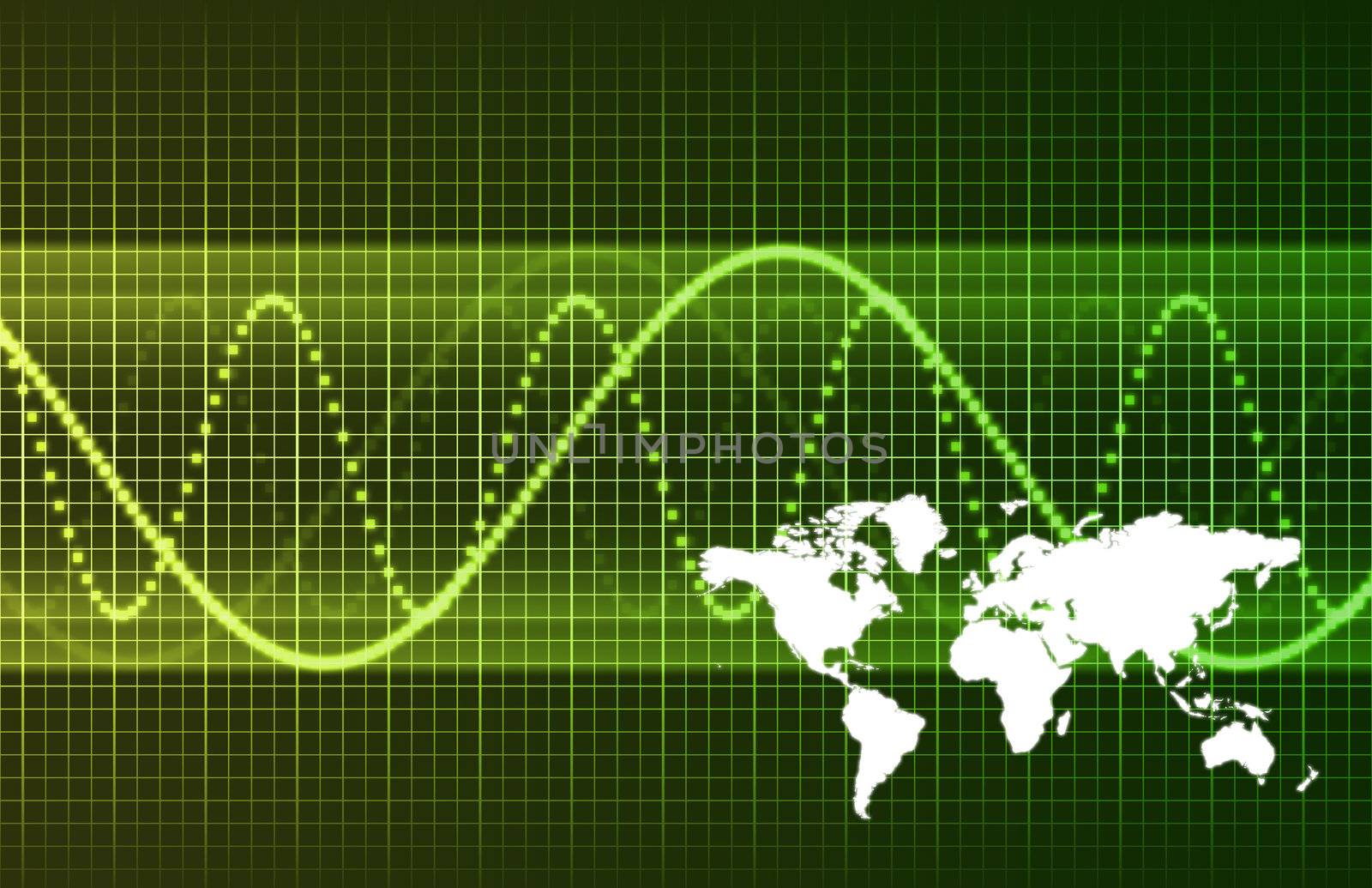 A Green Business Abstract Background Pattern Texture