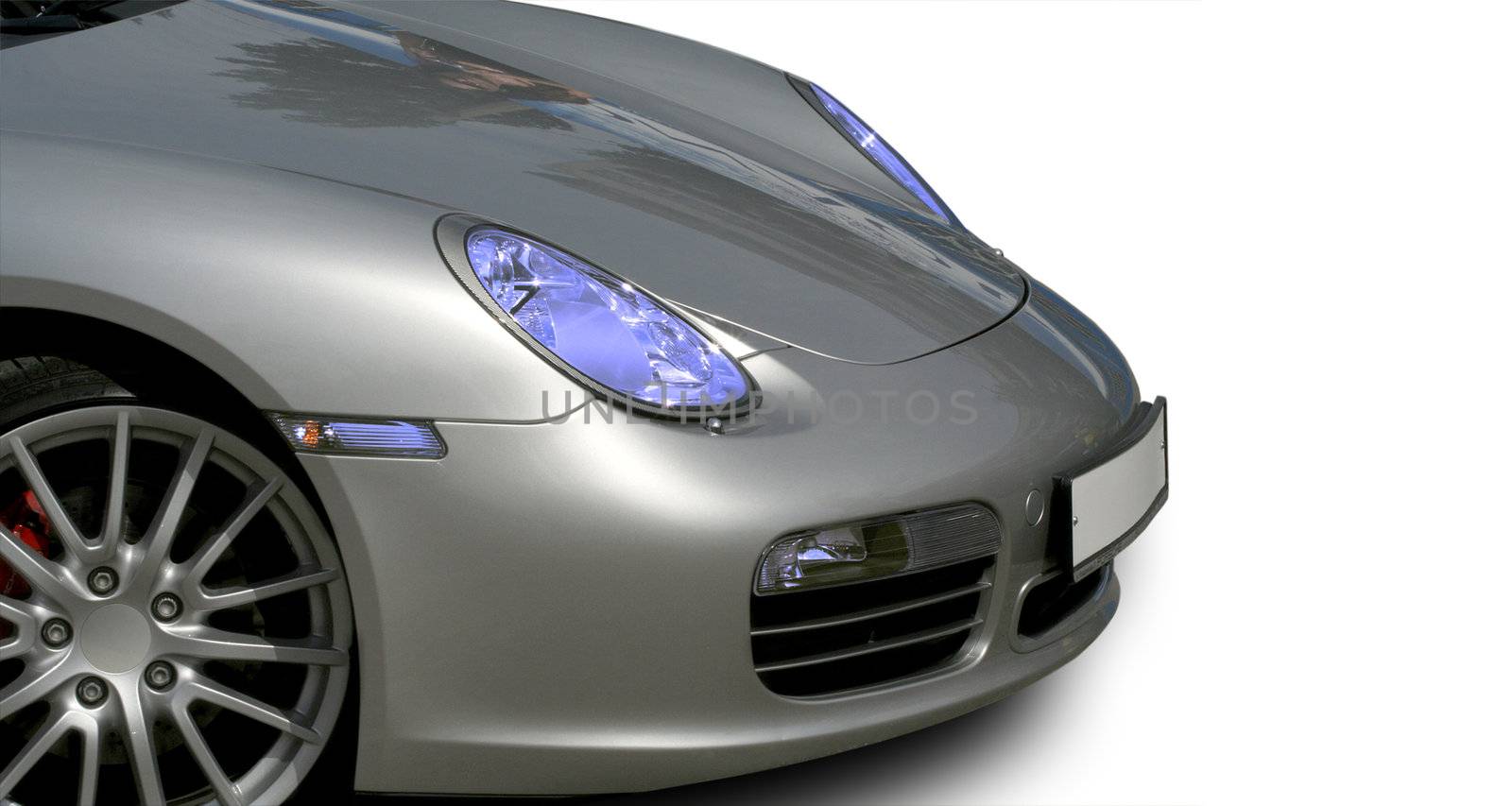 Sports Car, isolated on white