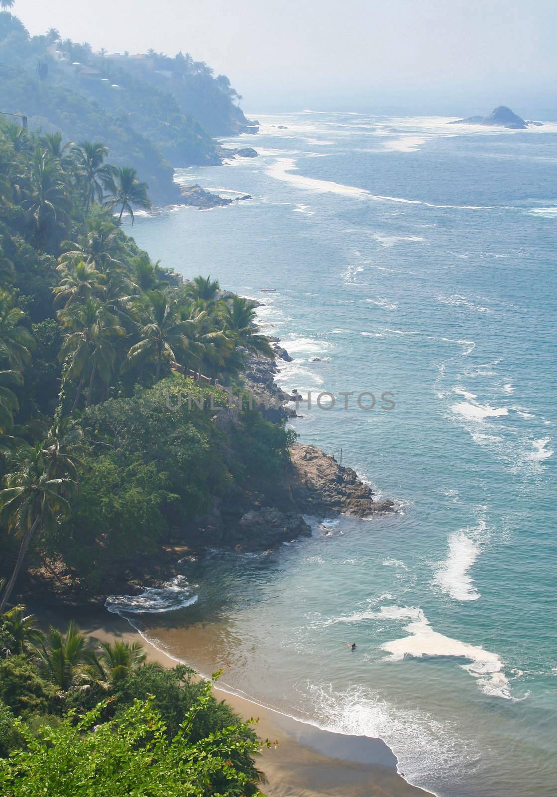 Mexican coastline