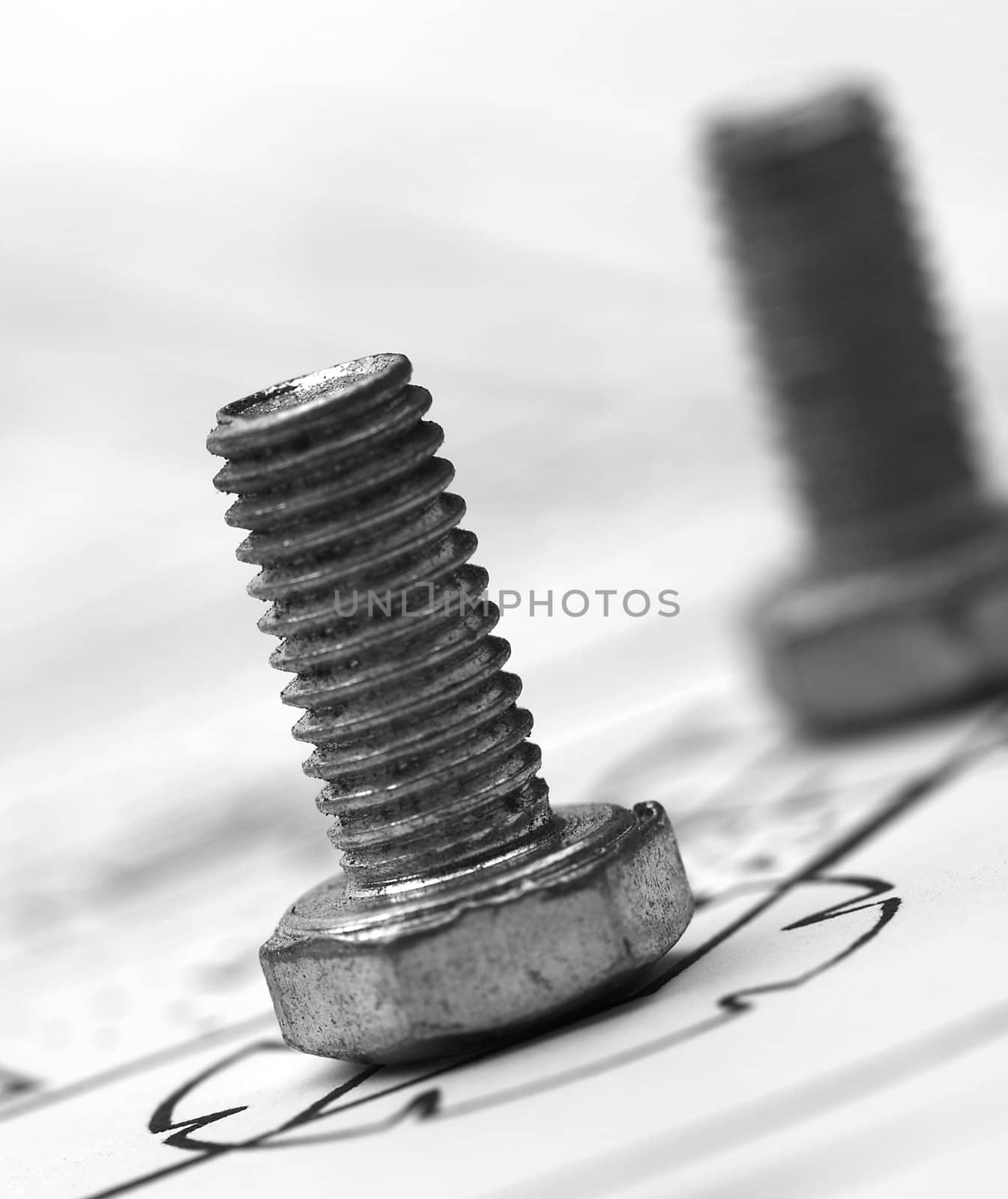  Bolts close up by alexkosev