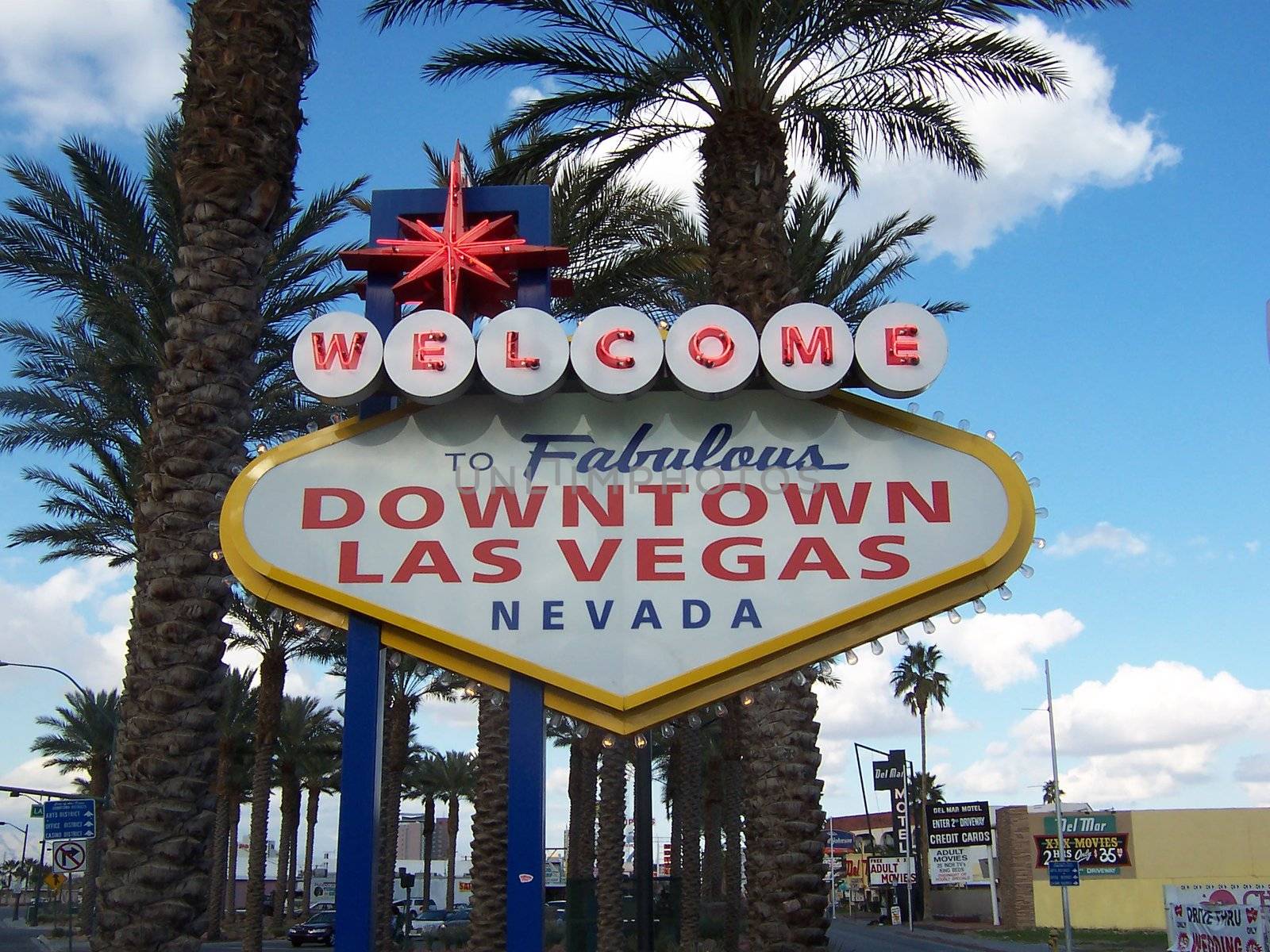 Welcome to Downtown Las Vegas sign