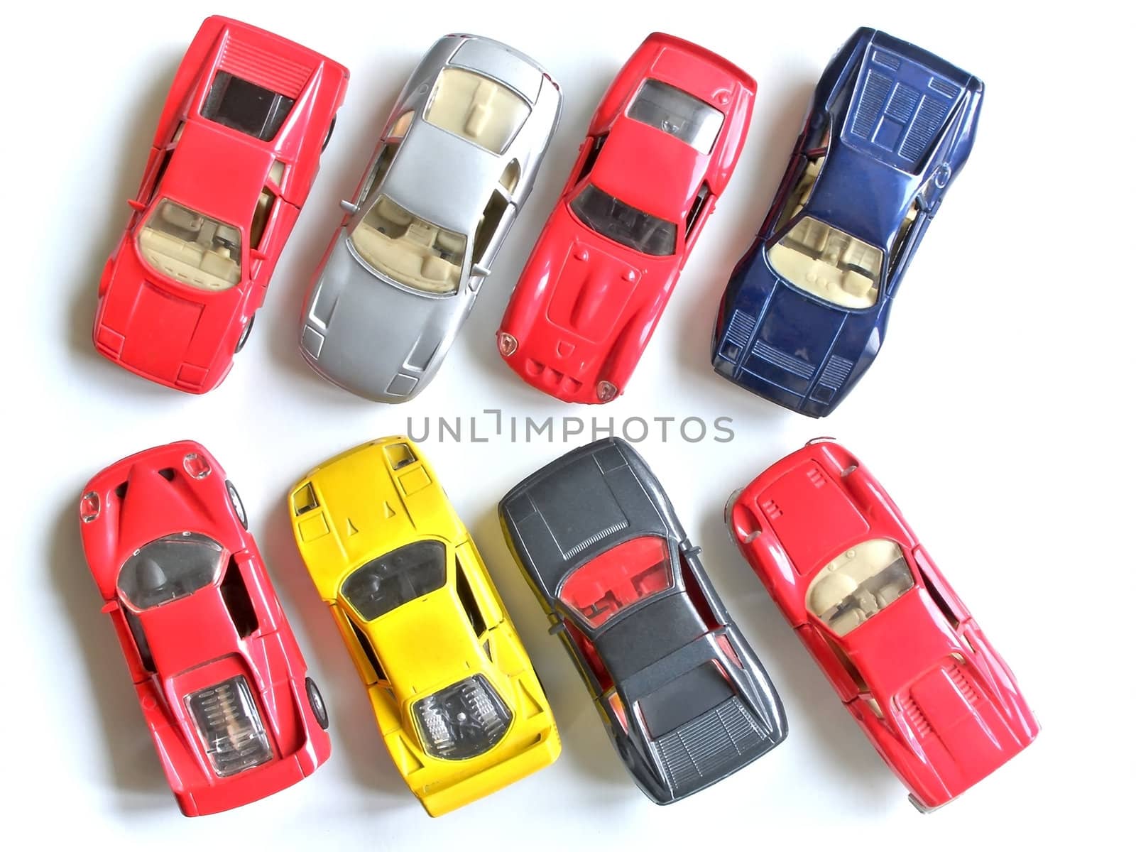 parking of small model cars