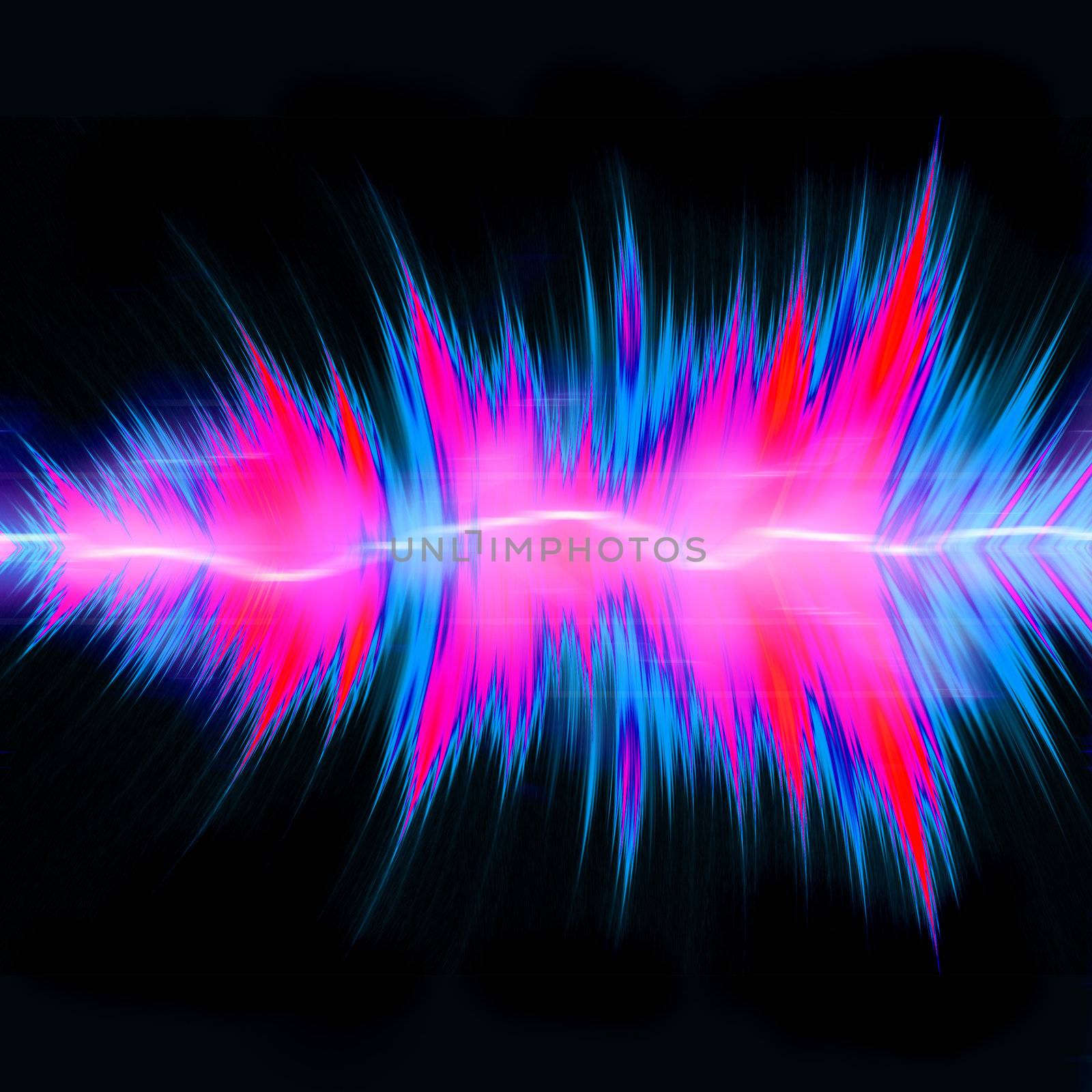 Powerful Audio Waves by graficallyminded