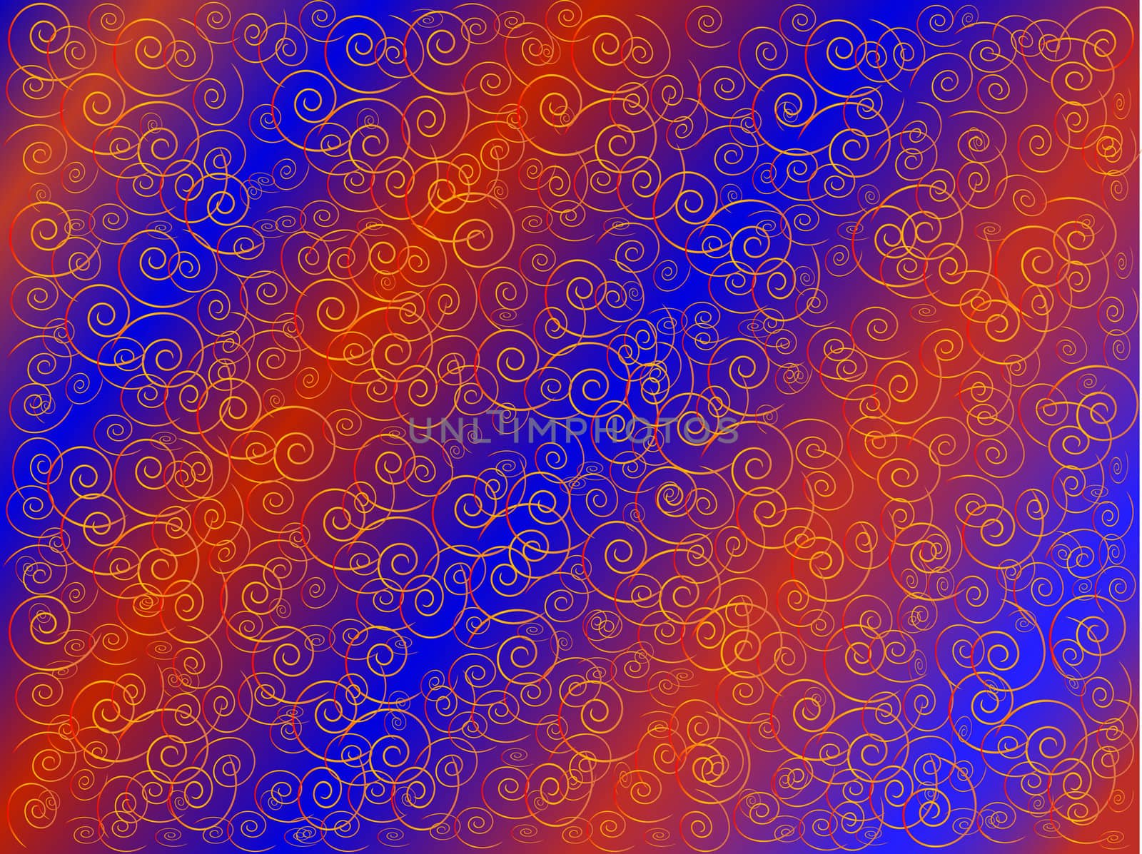 vector decoration background with red and blue stripes