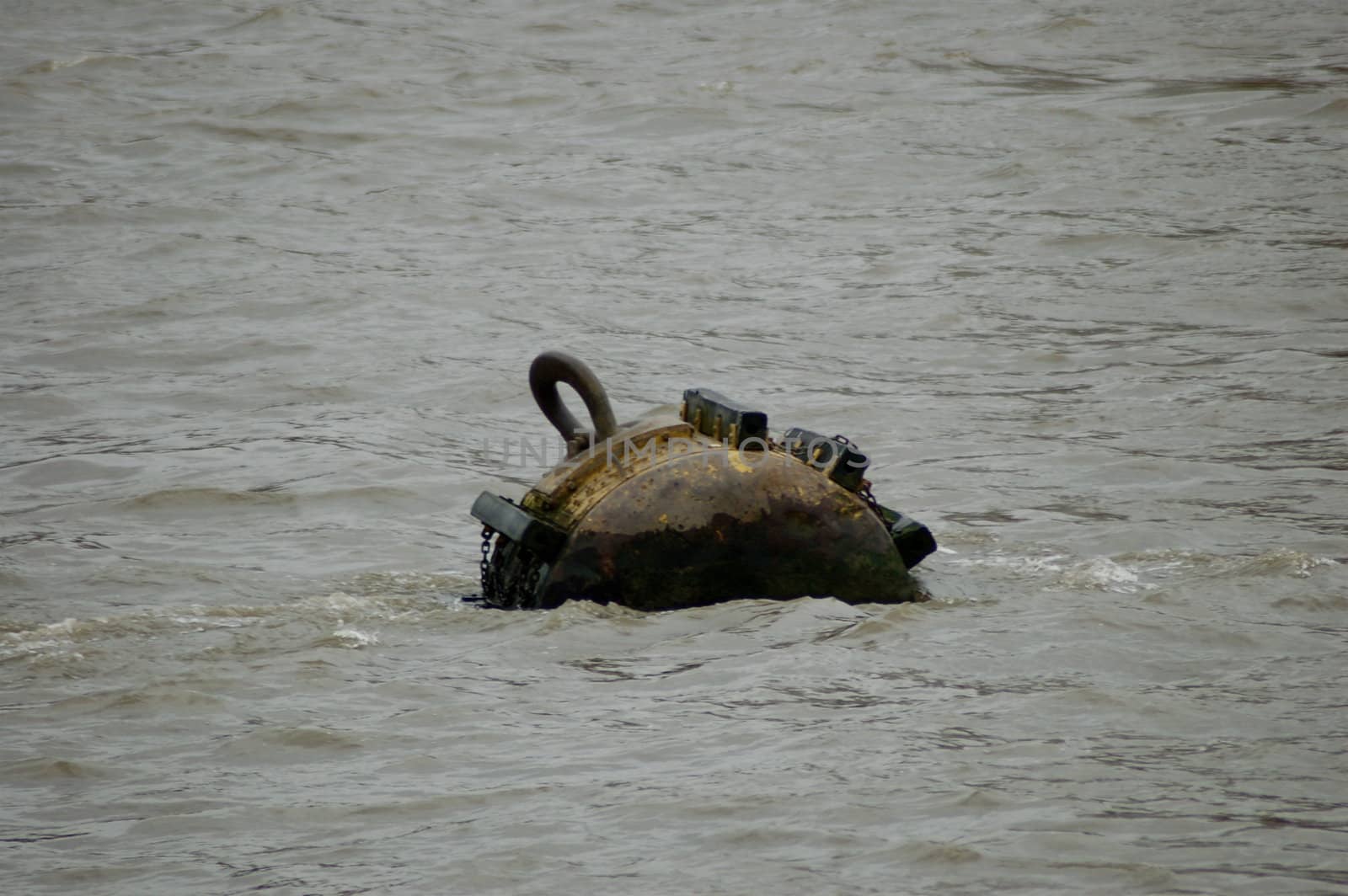 Old buoy in the River Thames