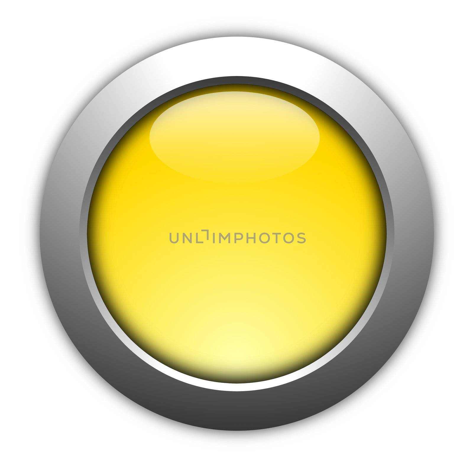 blank illustration of a button with copyspace