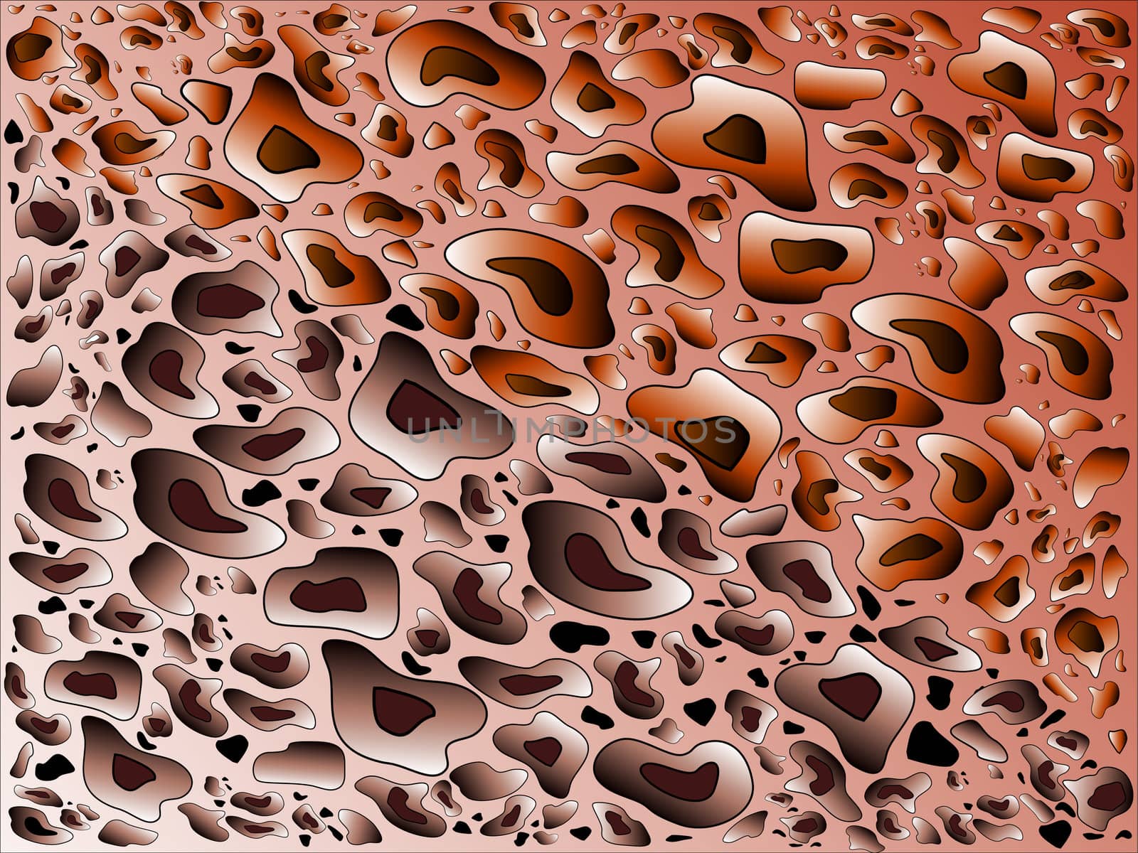 abstract wild brown pattern