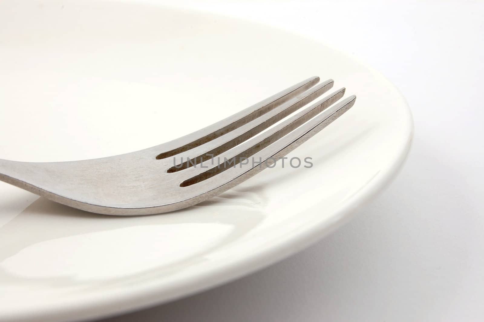 abstract fork background as a food concept