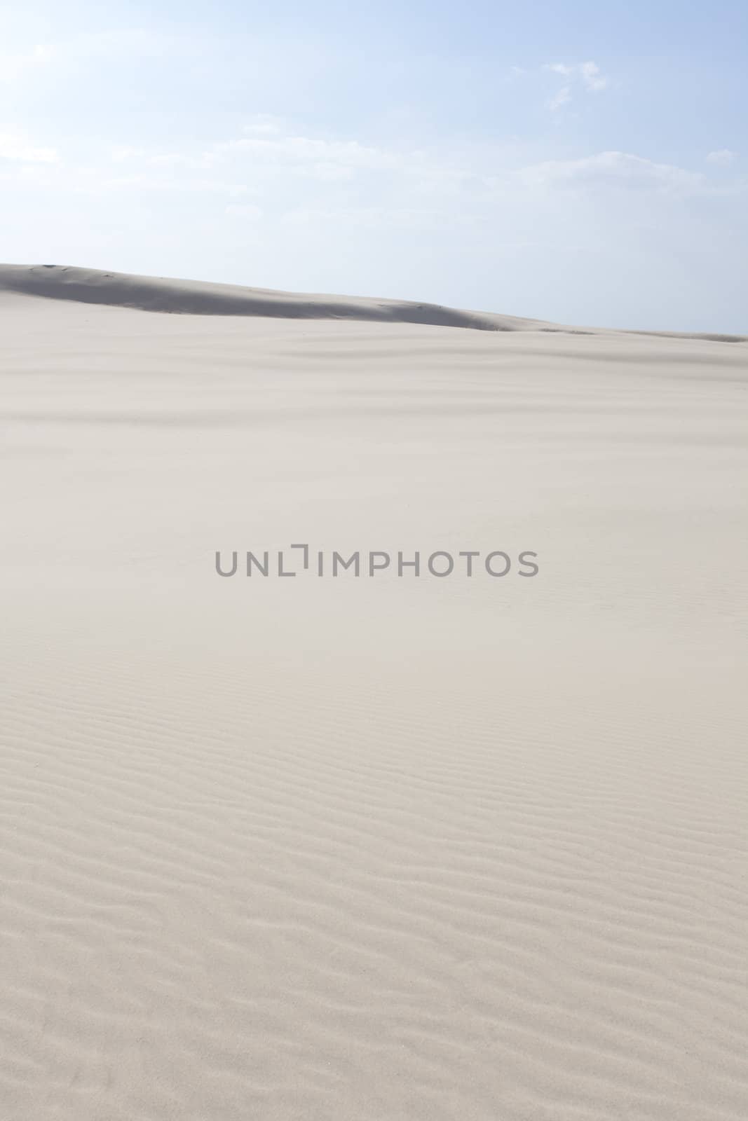 waves of sand - formed by wind and water