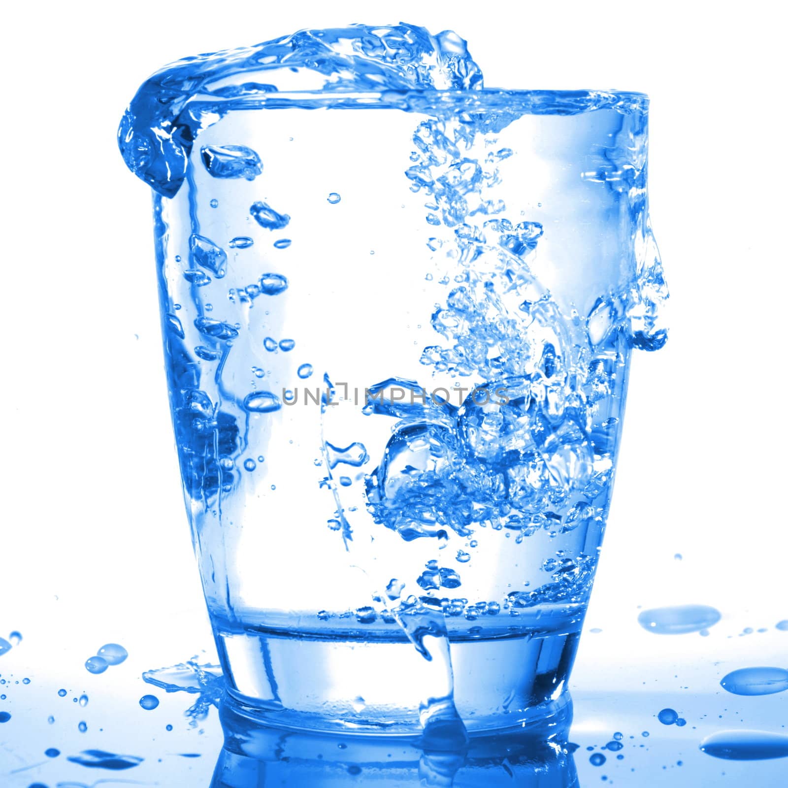 glass of water beverage showing food concept