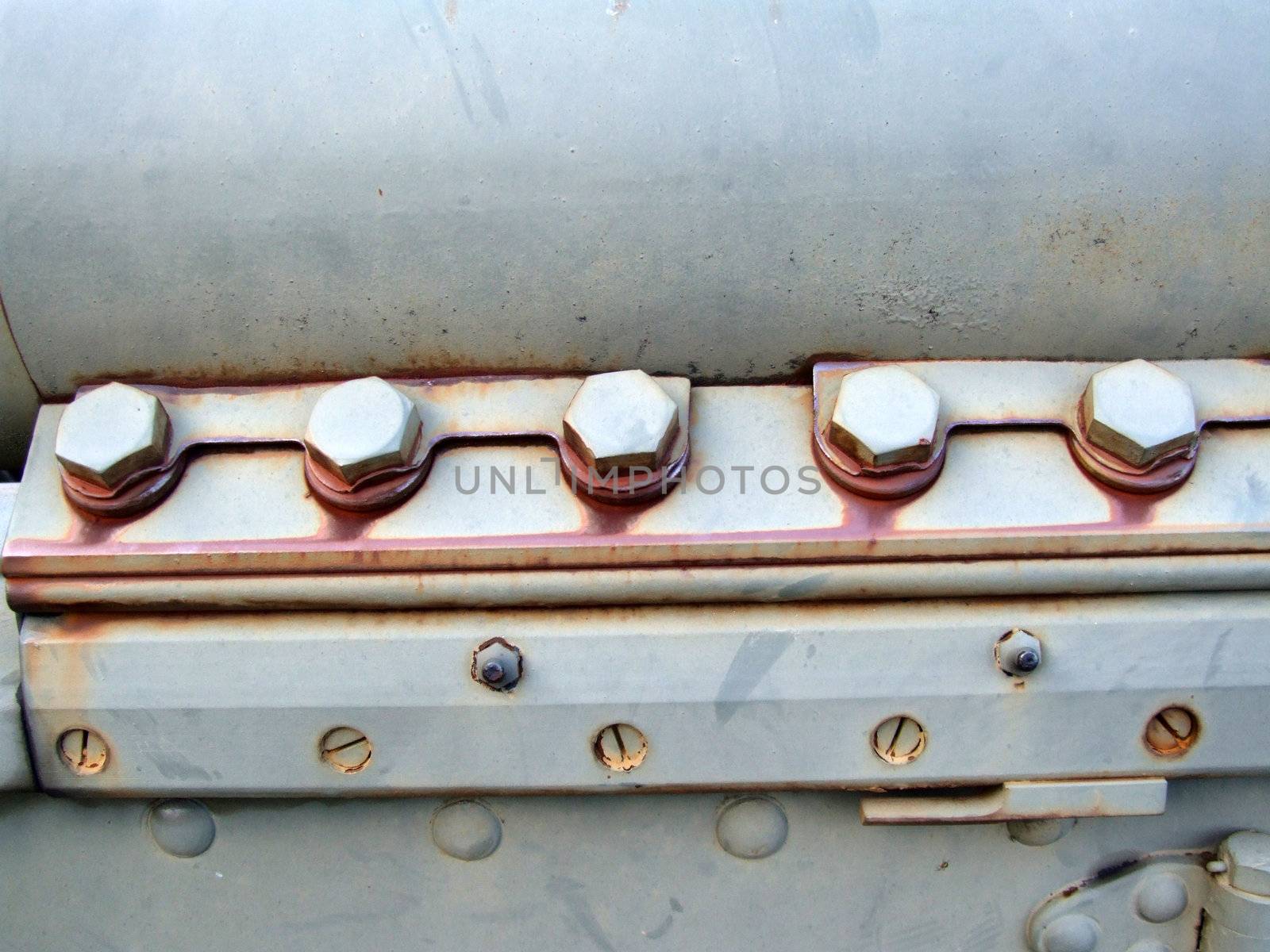 Industrial machine metal detail by tupungato
