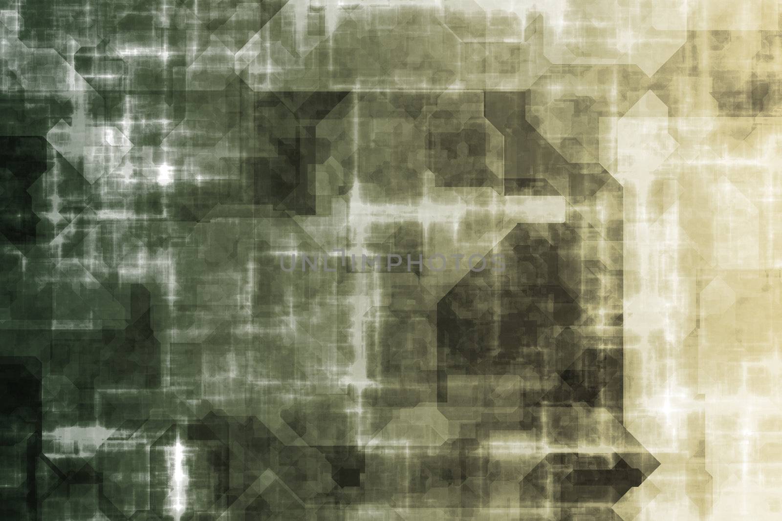 Futuristic Technology Data Flow Color Digital Abstract
