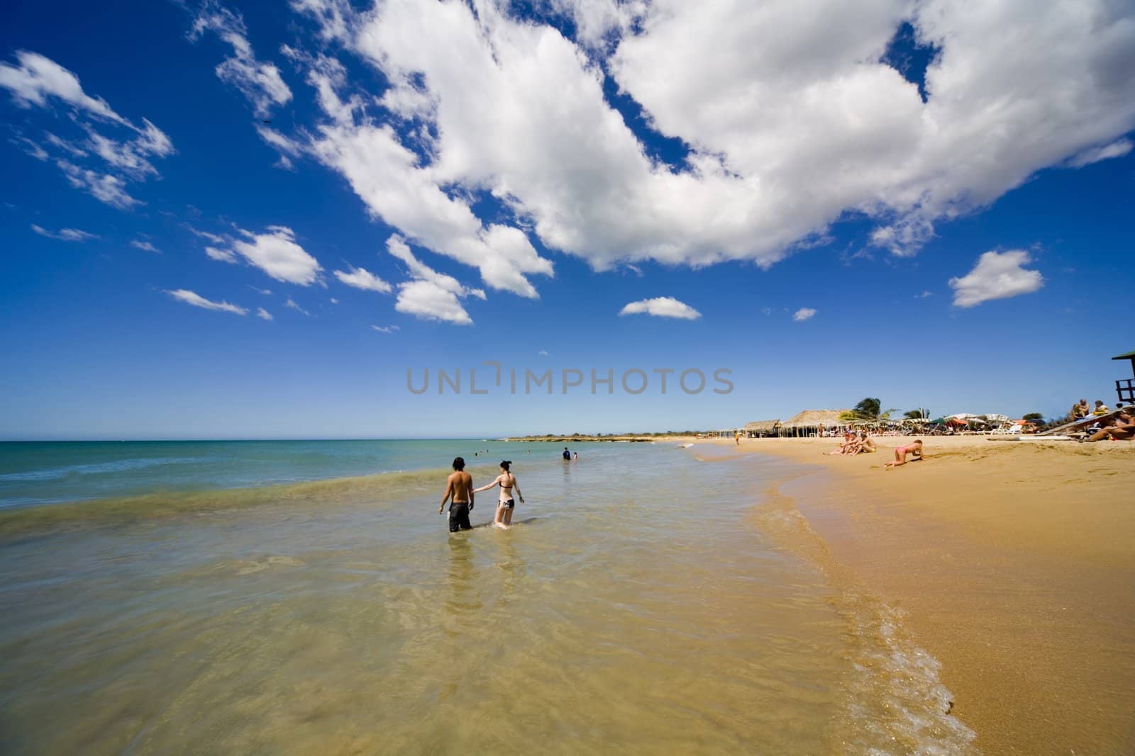 Beach on island Margarita, Venezuela