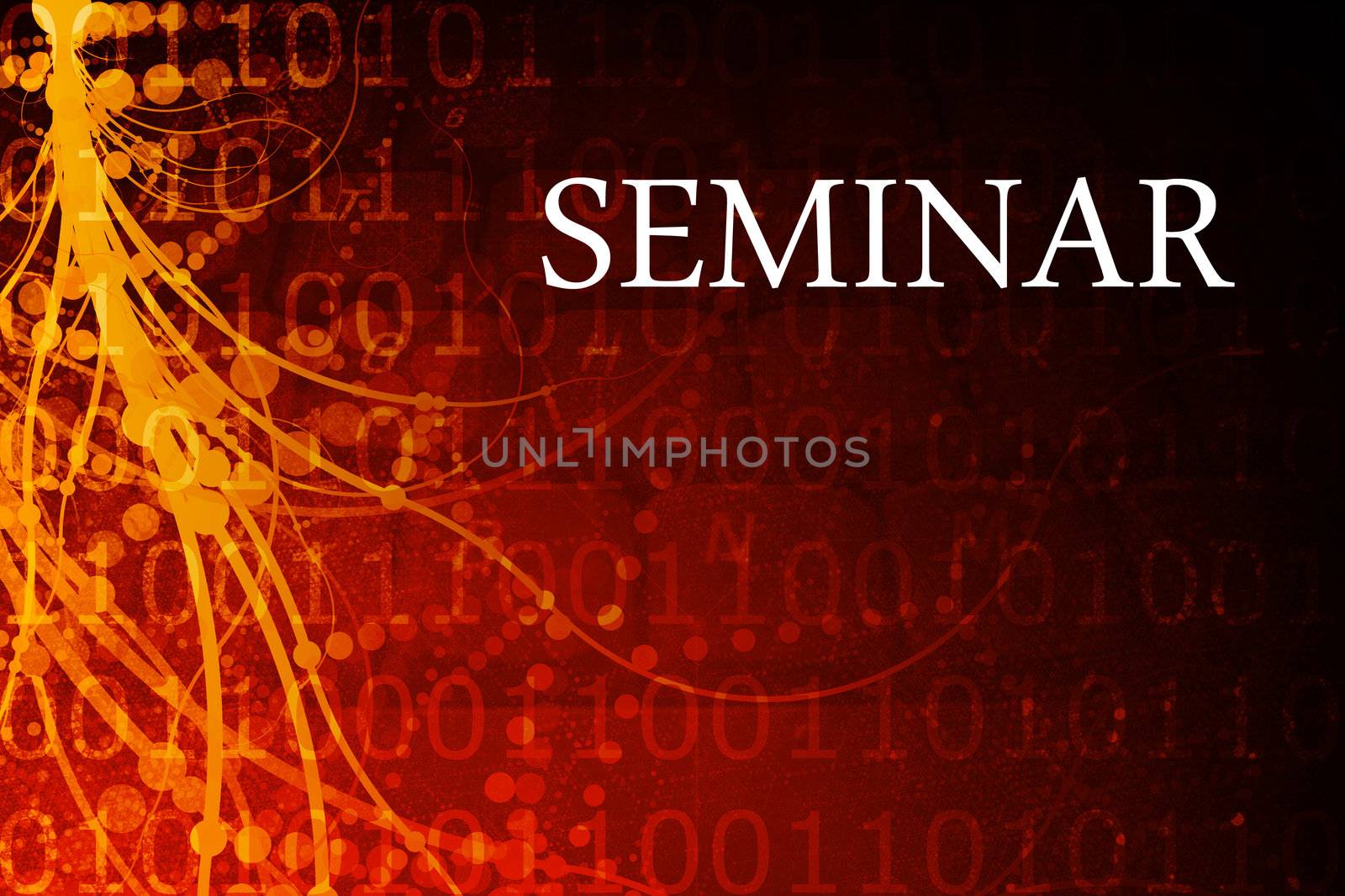Seminar Abstract Background in Red and Black