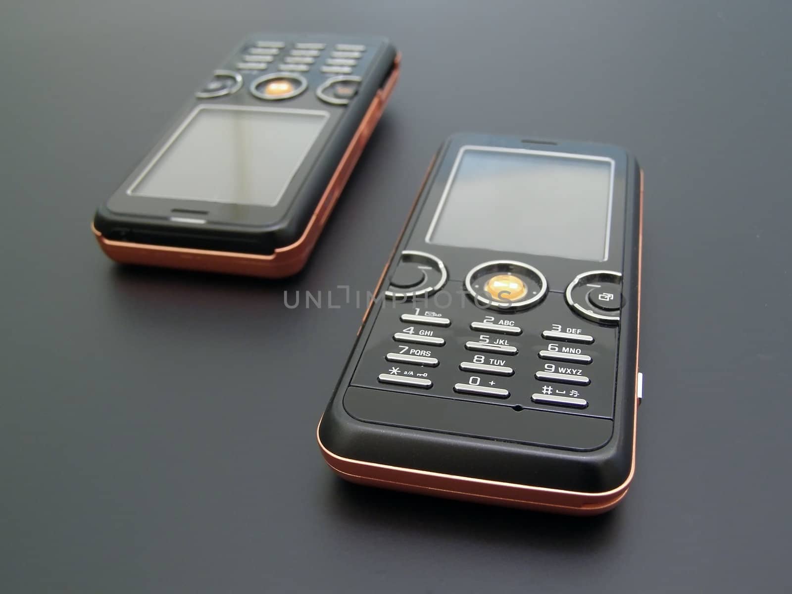 Couple of the modern mobile phones     