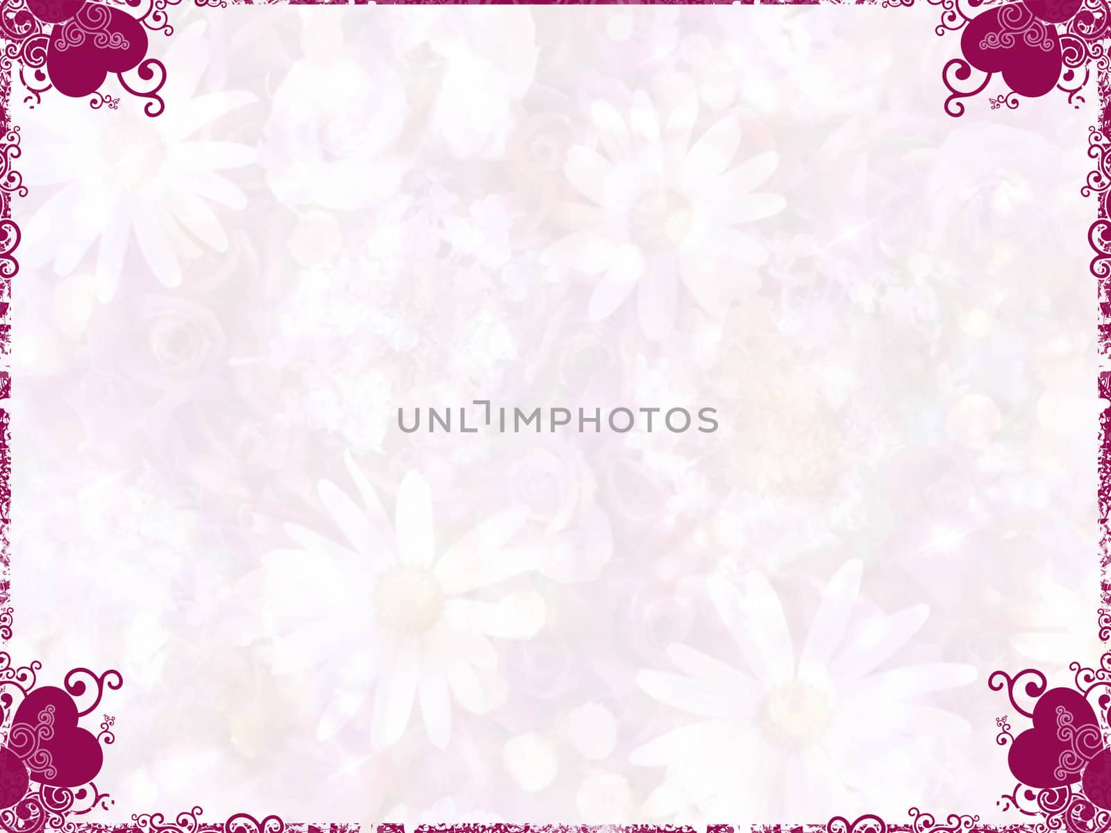 Valentine background by tuku