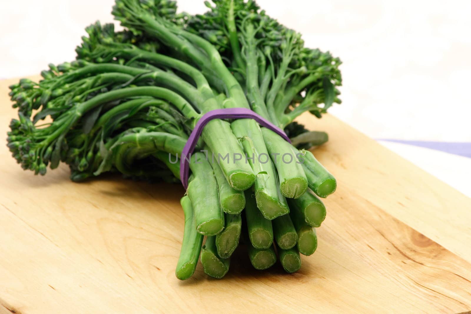 fresh organic broccolini perfect meal companion