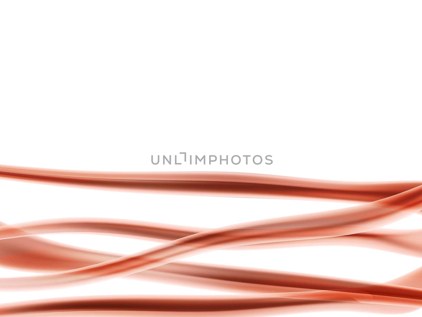 Red wavy lines on white background