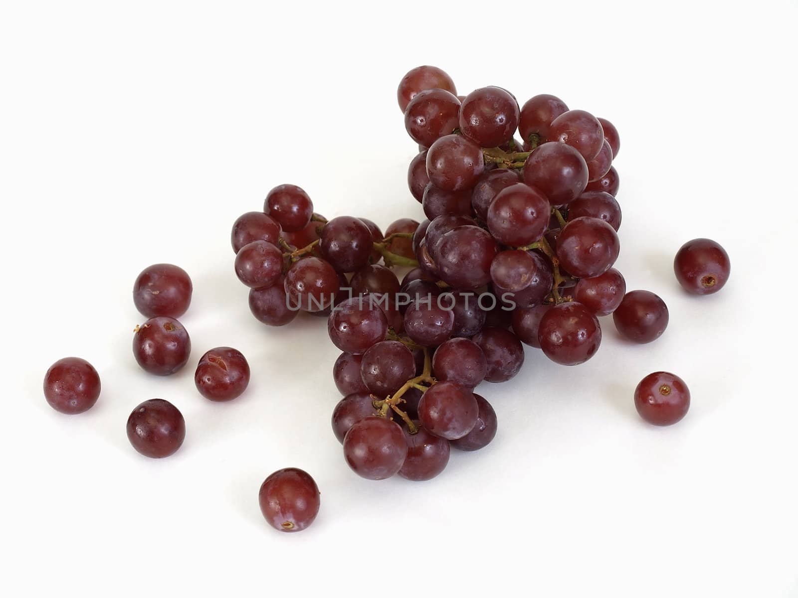 Red Grape Bunch by RGebbiePhoto