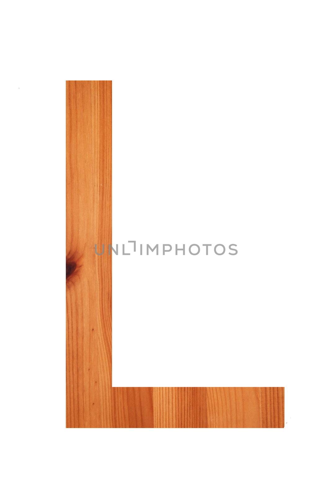 wood alphabet L by gunnar3000