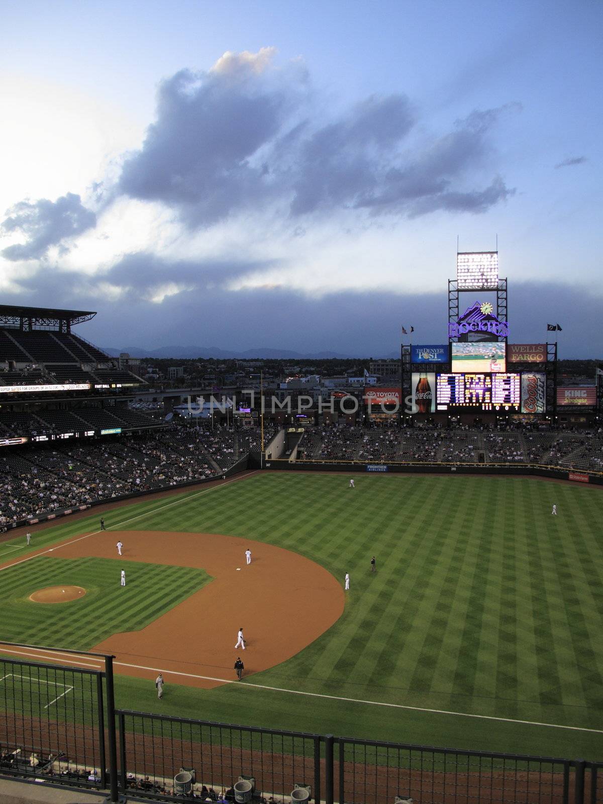 Home field of Colorado Rockies, located in downtown Denver