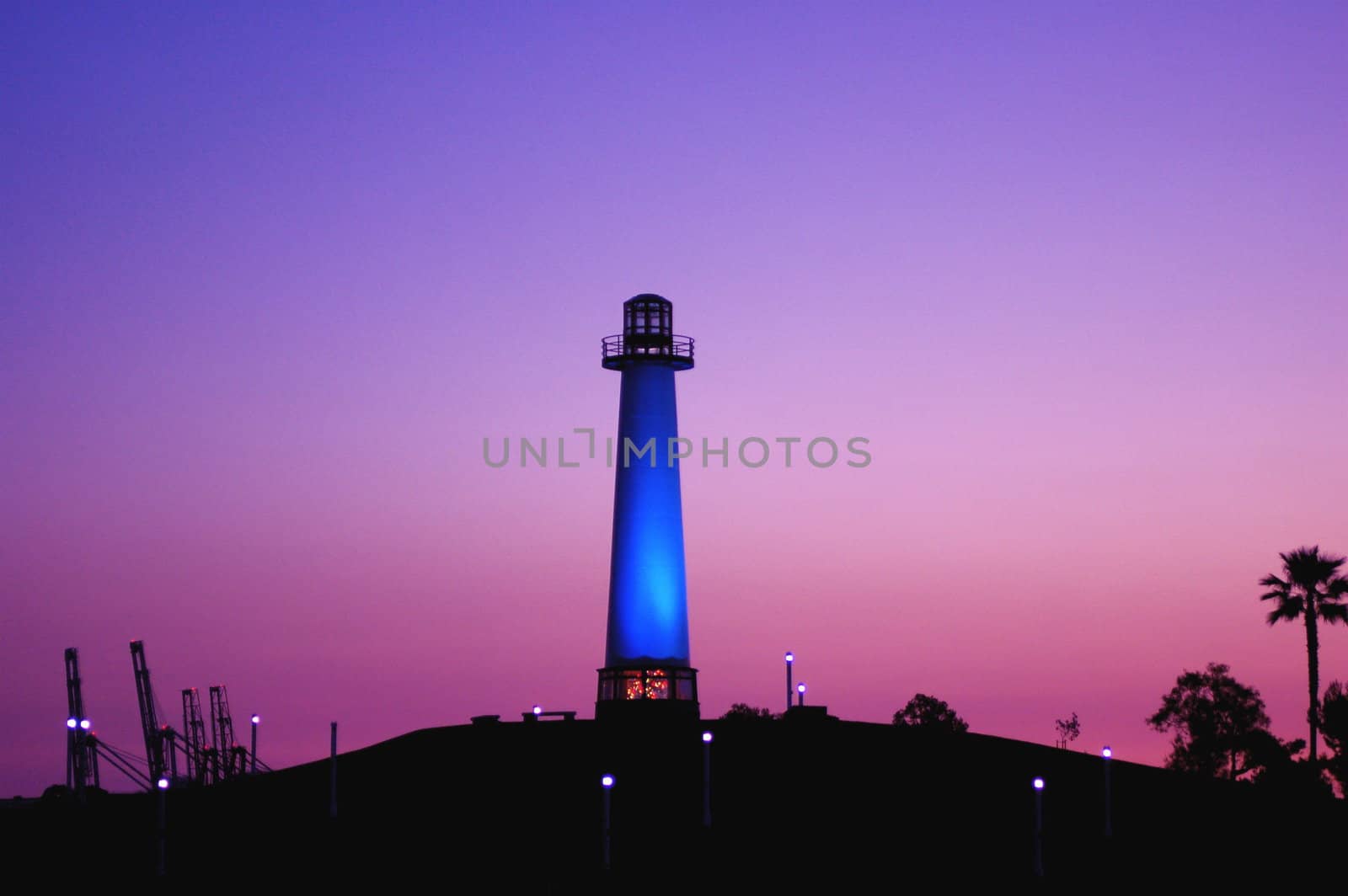 Purple Lighthouse by PrincessToula