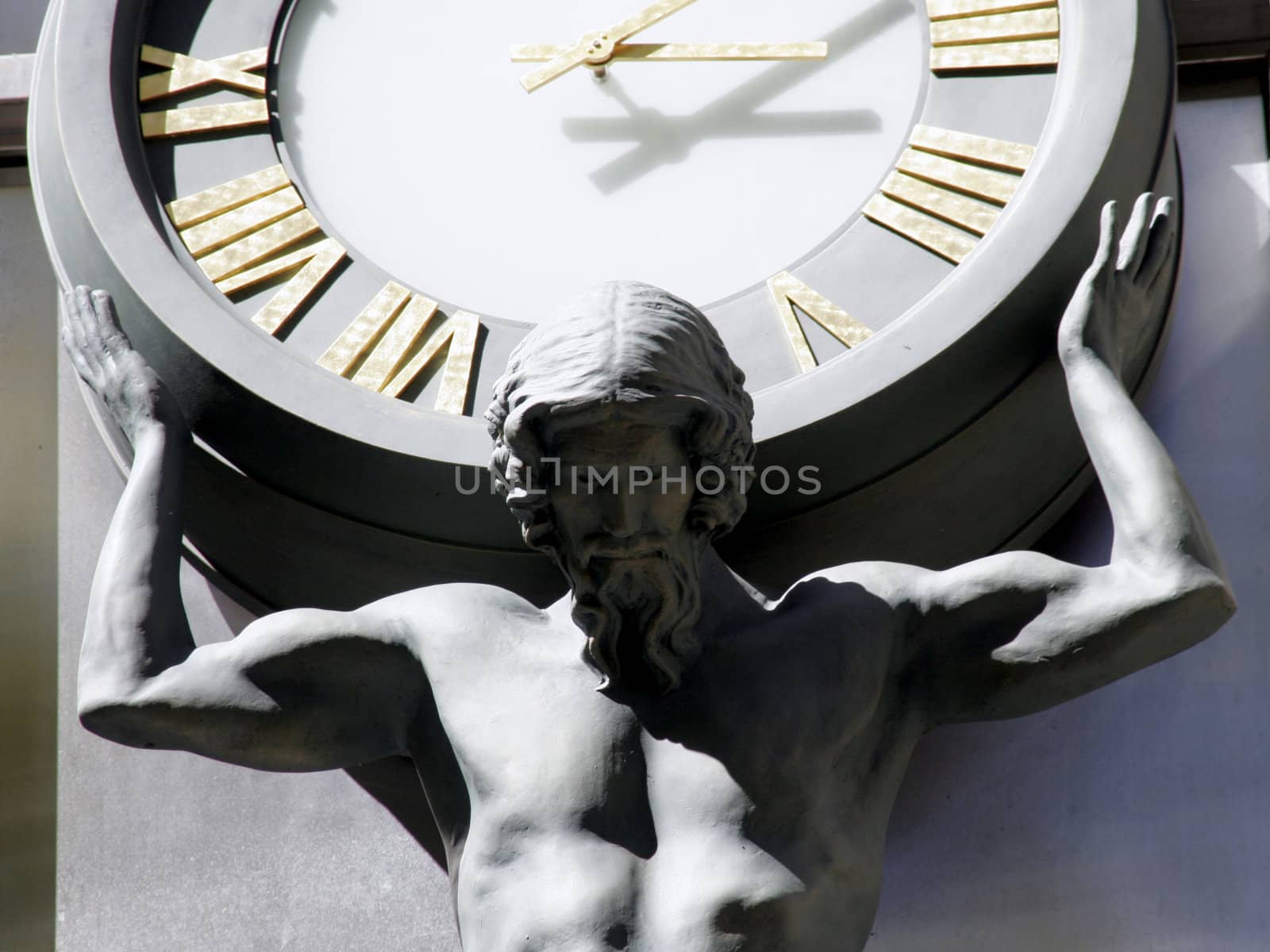 Jesus with Clock