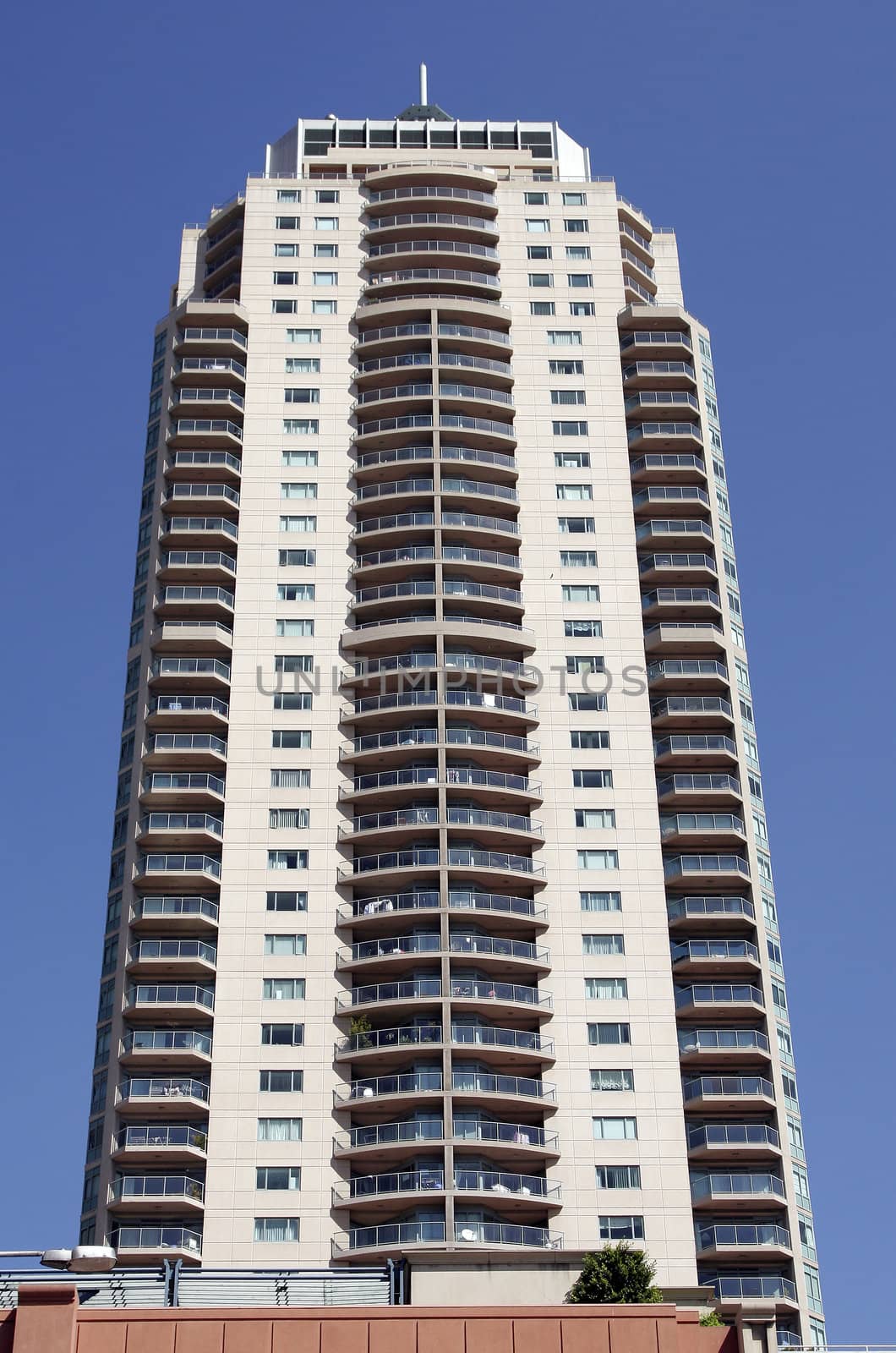 Modern Tall Urban Residential Apartment Building In Sydney, Australia
