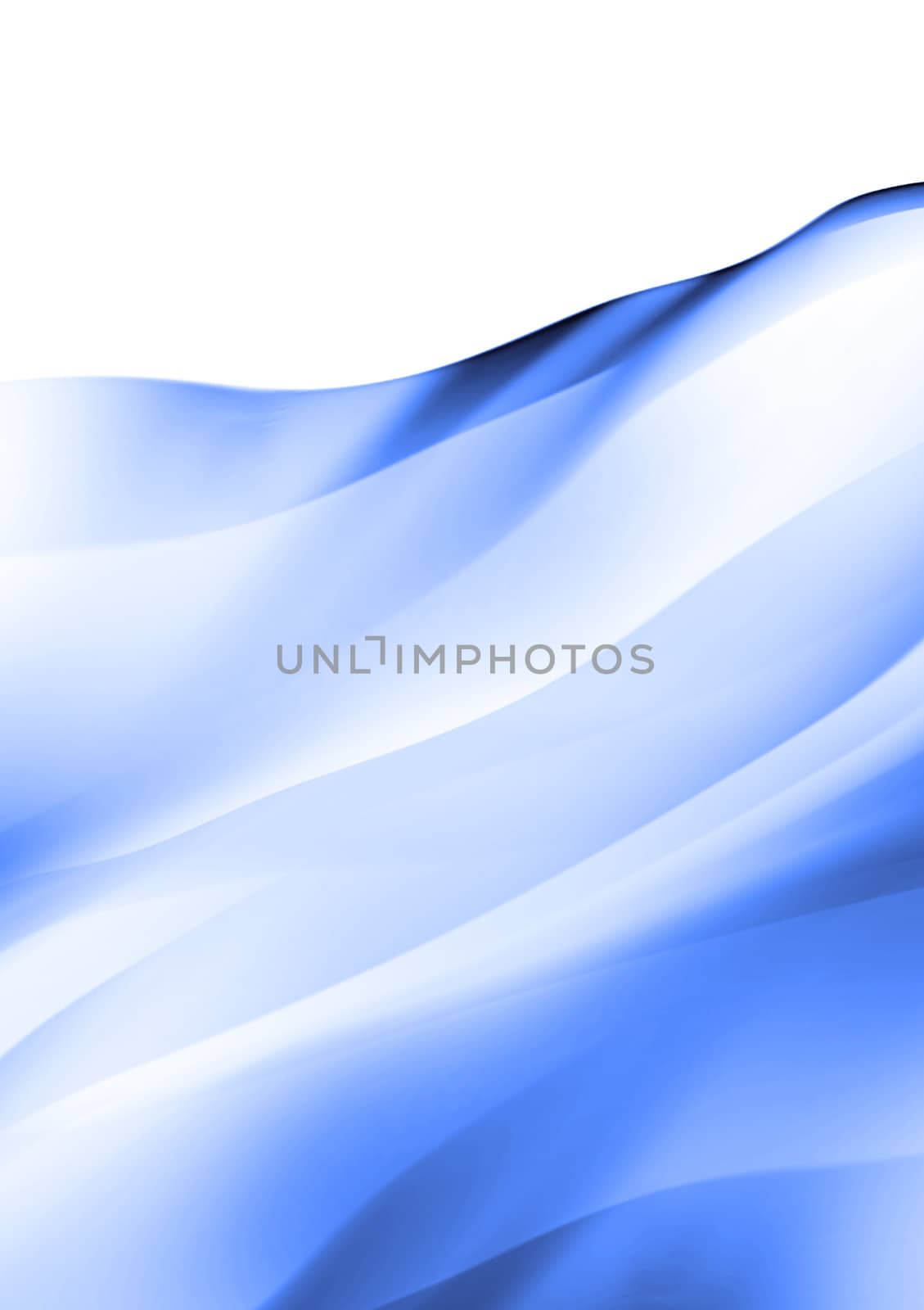 abstract dynamic form with copyspace and background