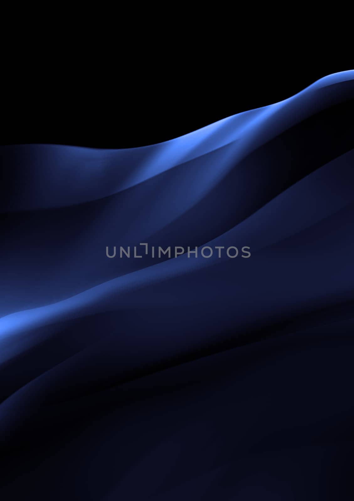 abstract dynamic form with copyspace and background