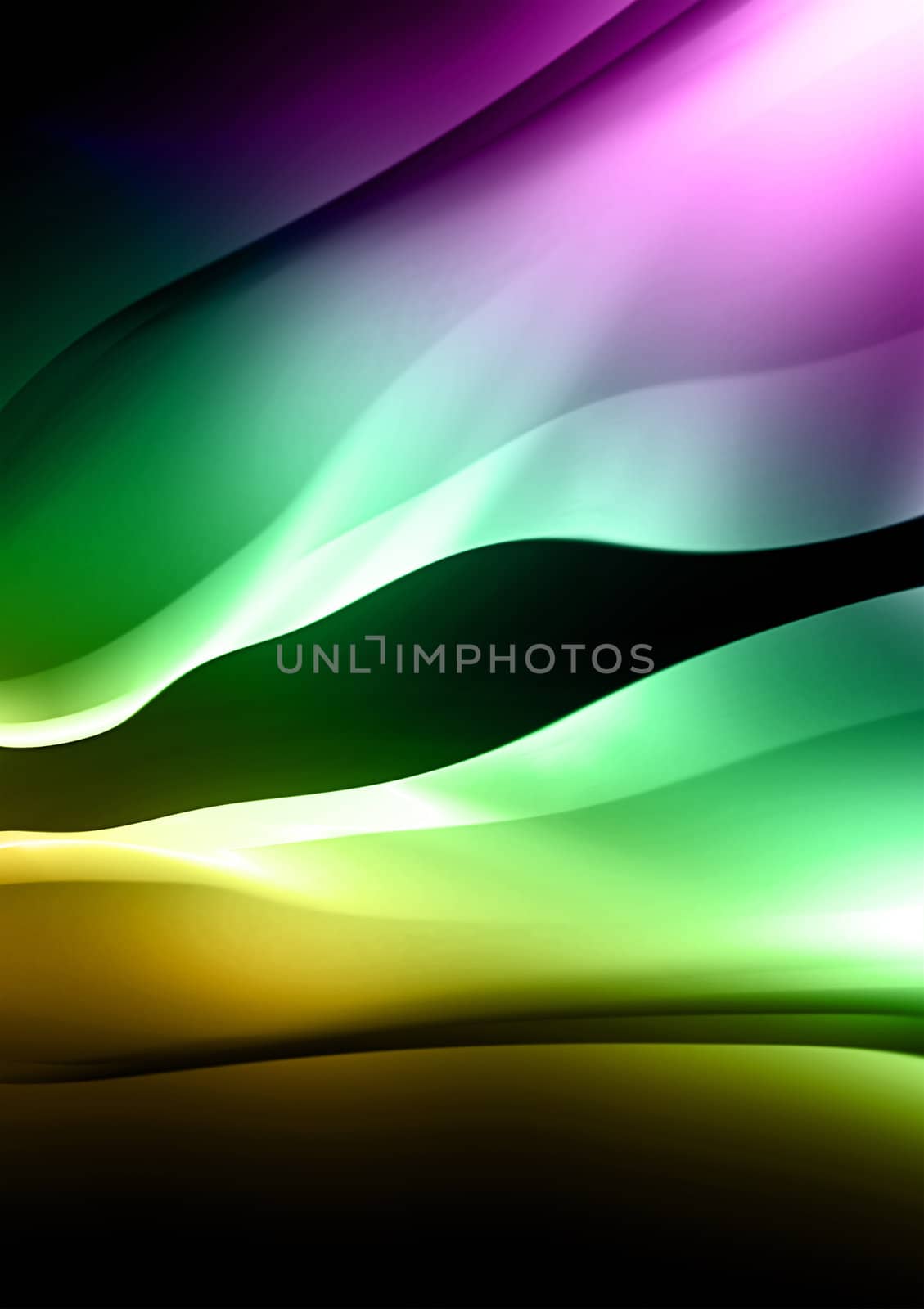 abstract dynamic form with copyspace and background