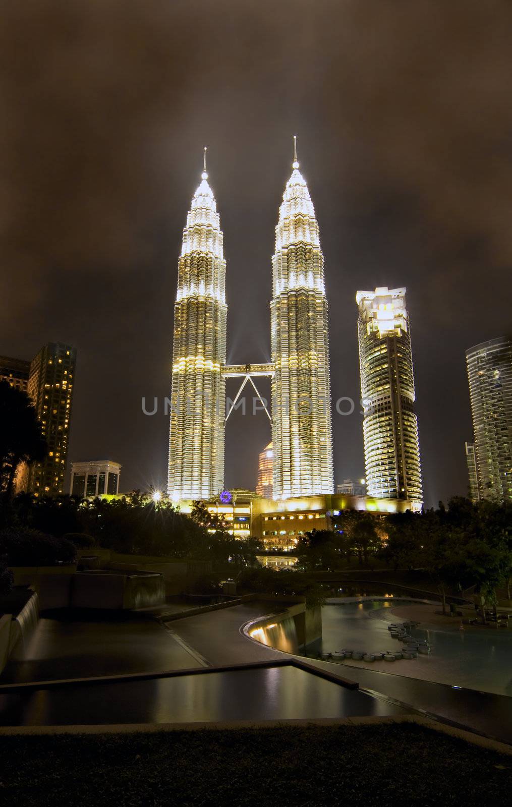 The twin towers in Kuala Lumpur, Malaysia 2009