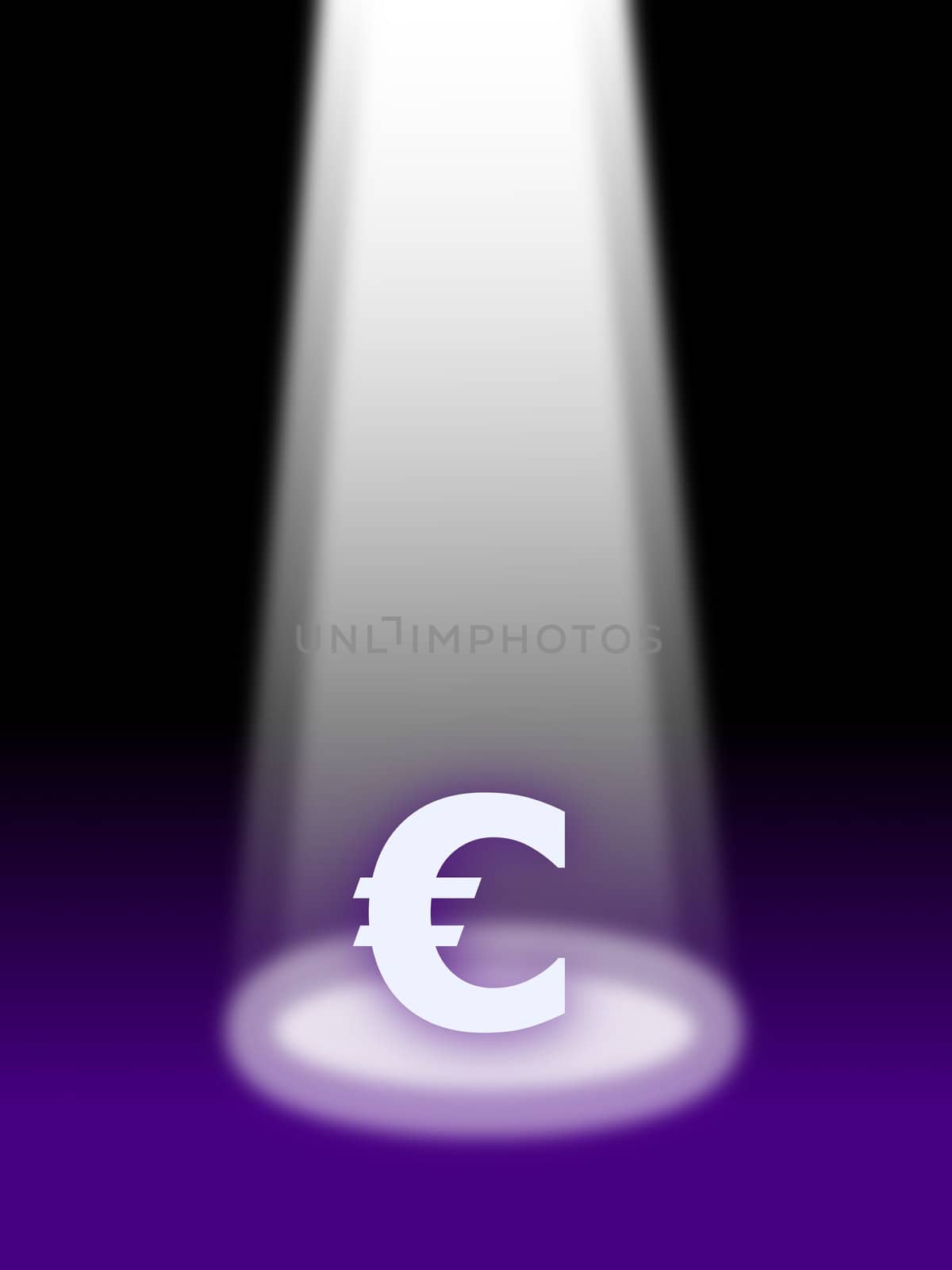 money concept with spotlight by gunnar3000