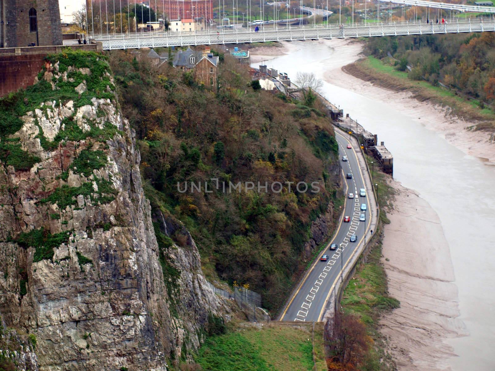 suspension bridge in bristol,uk