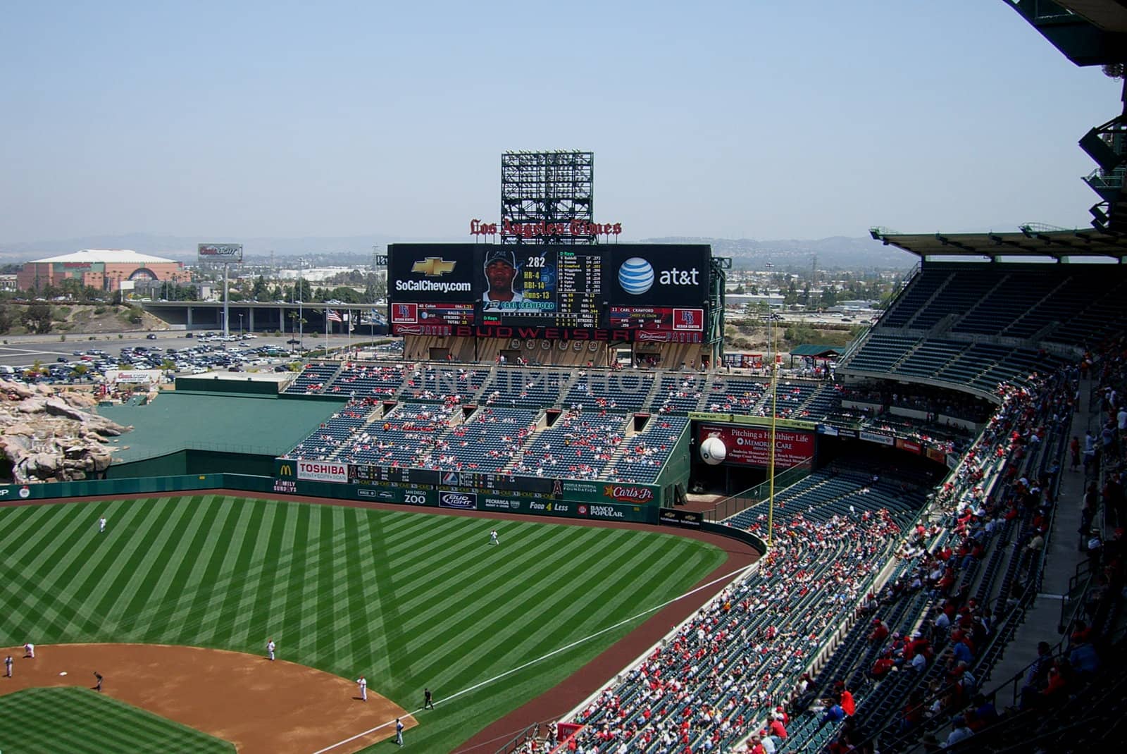 Angel Stadium of Anaheim - Los Angeles by Ffooter