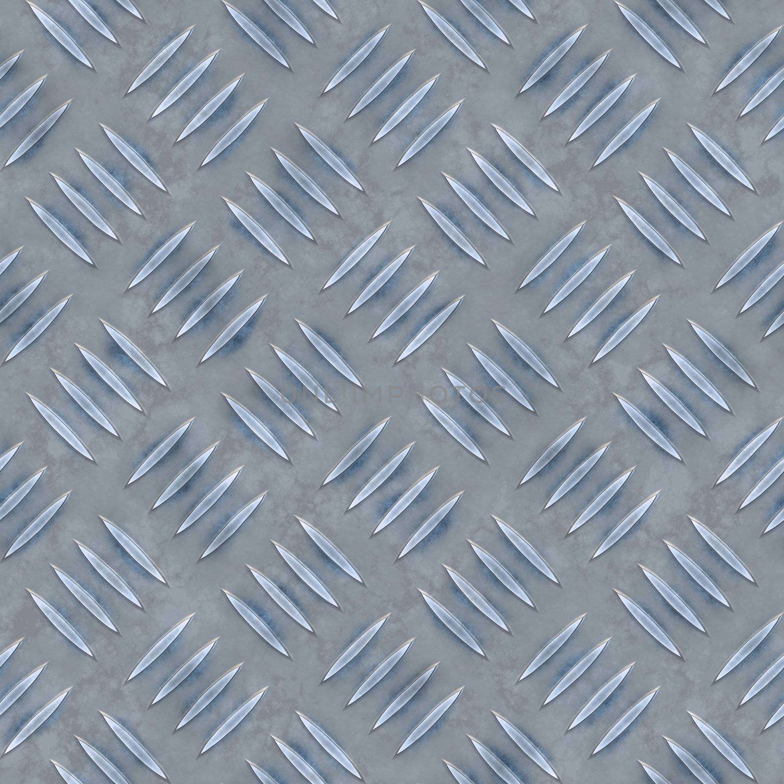 Blue diamond plate texture.  This one tiles seamlessly as a pattern in any direction.