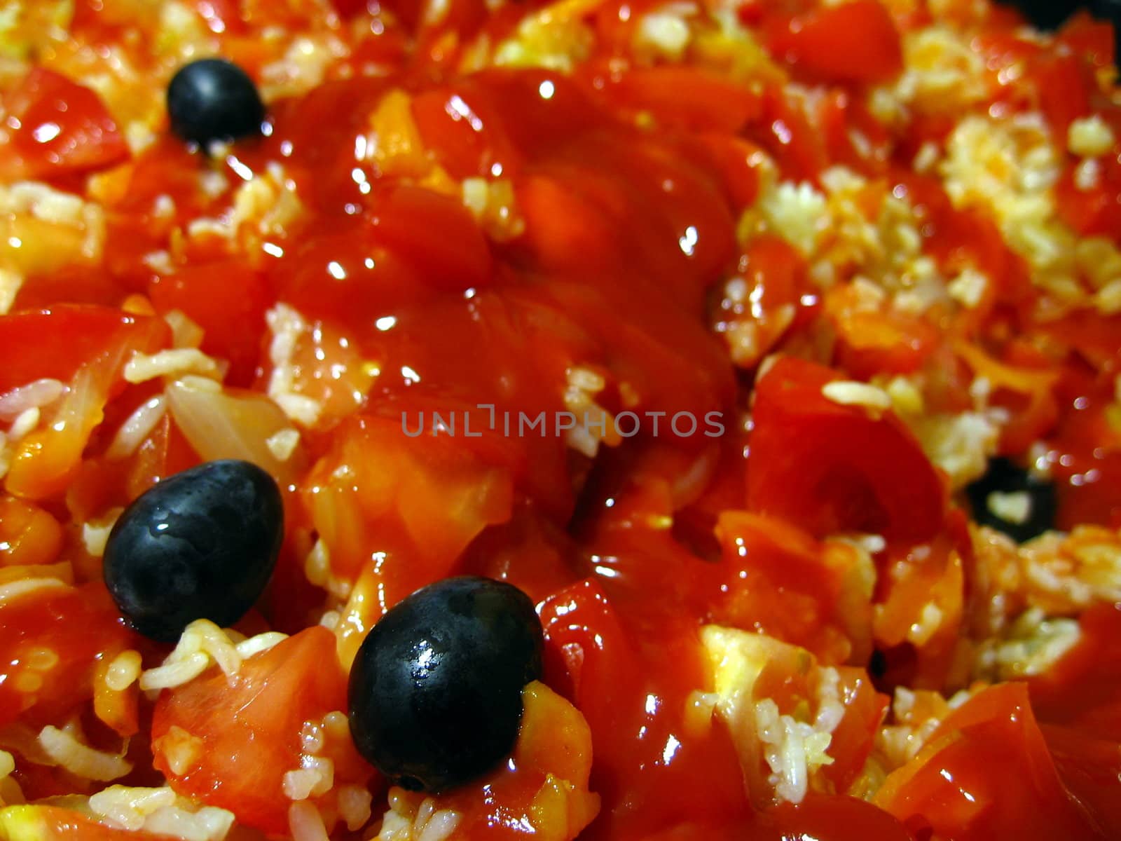 Tasty pilaf by tomatto